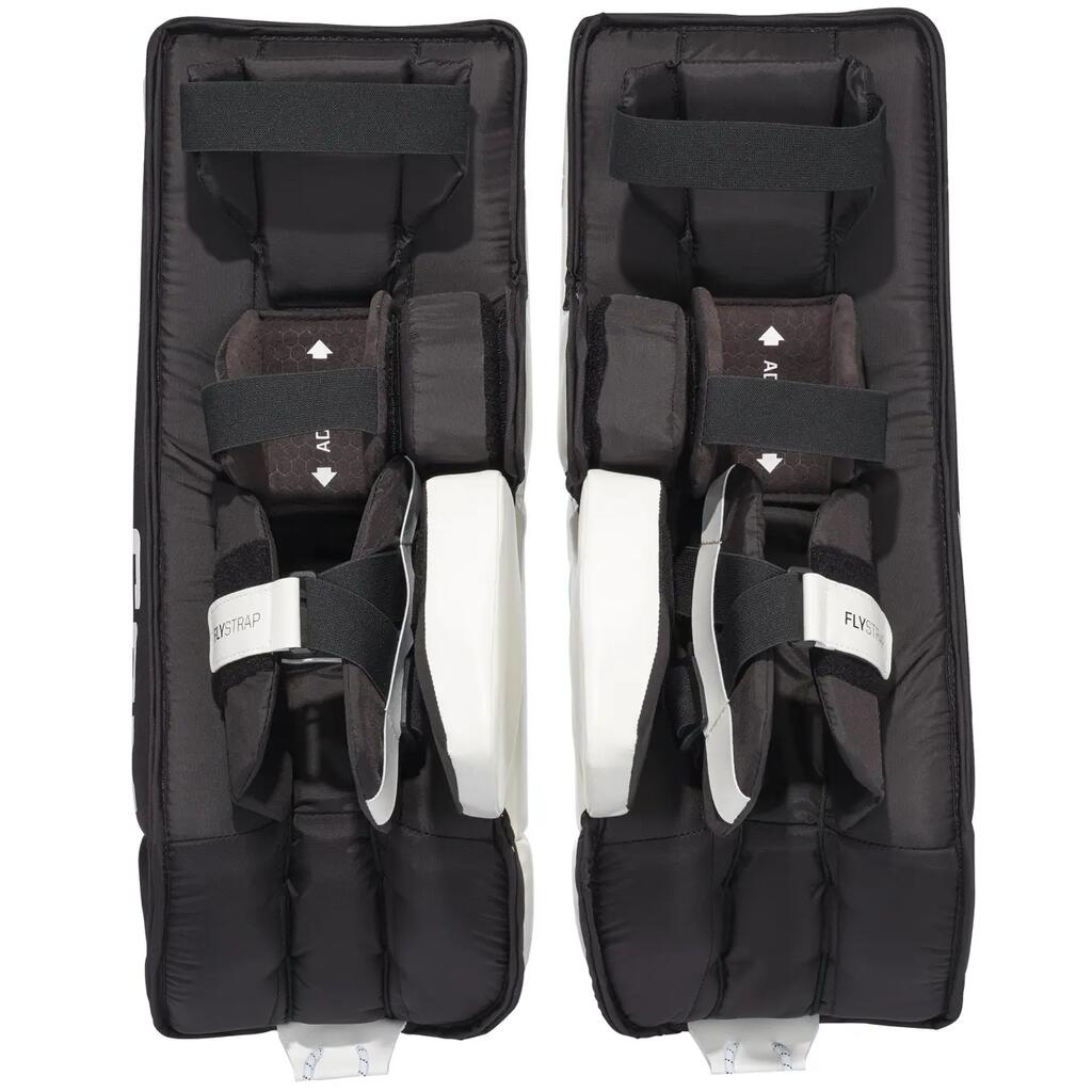 GPPHNMCC YT CCM Phenom Goalie Pads White\/Royal\/Black 24 blue