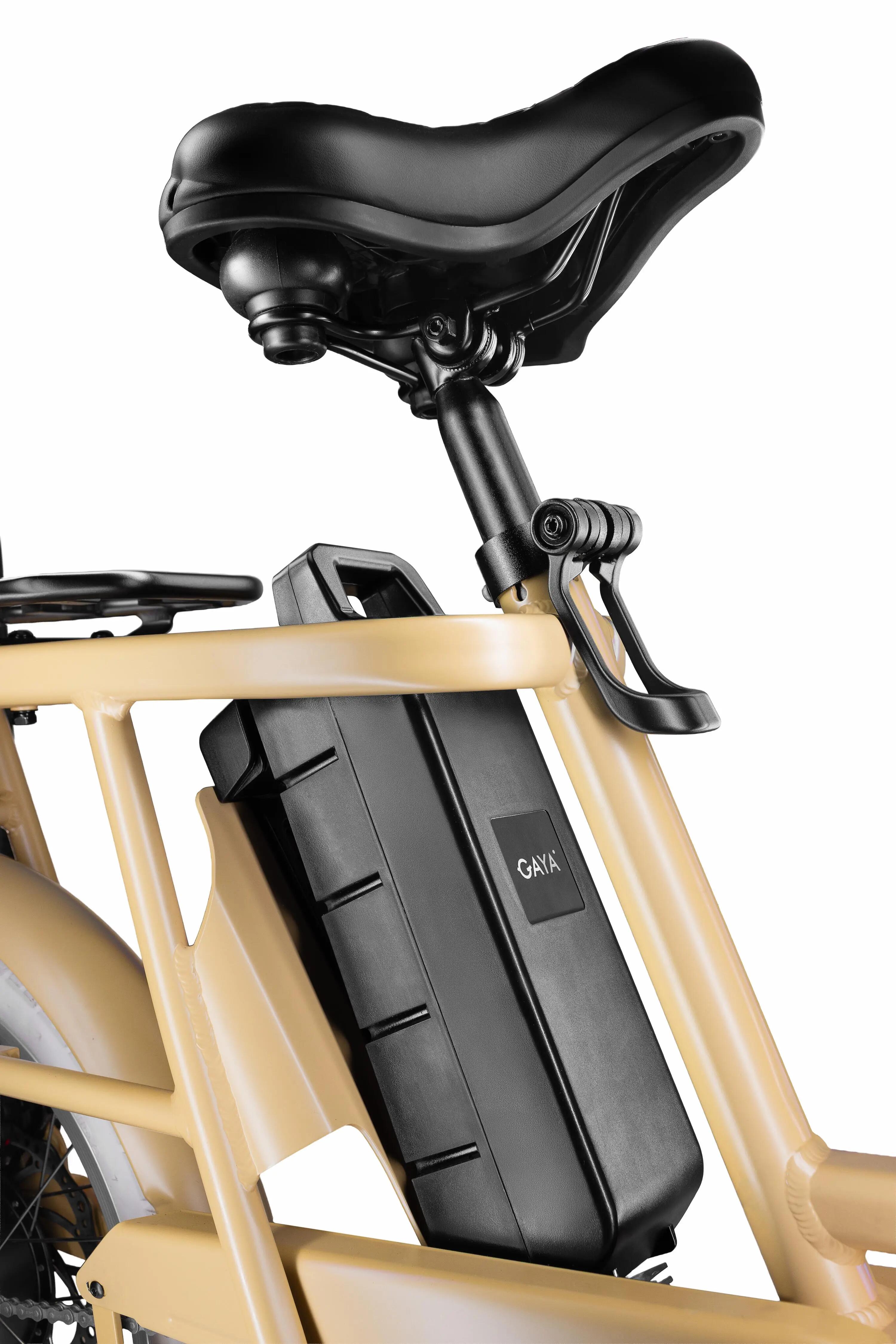 Vélo Cargo GAYA, L'Original Le Court, Amande, Pack Solo 4/6