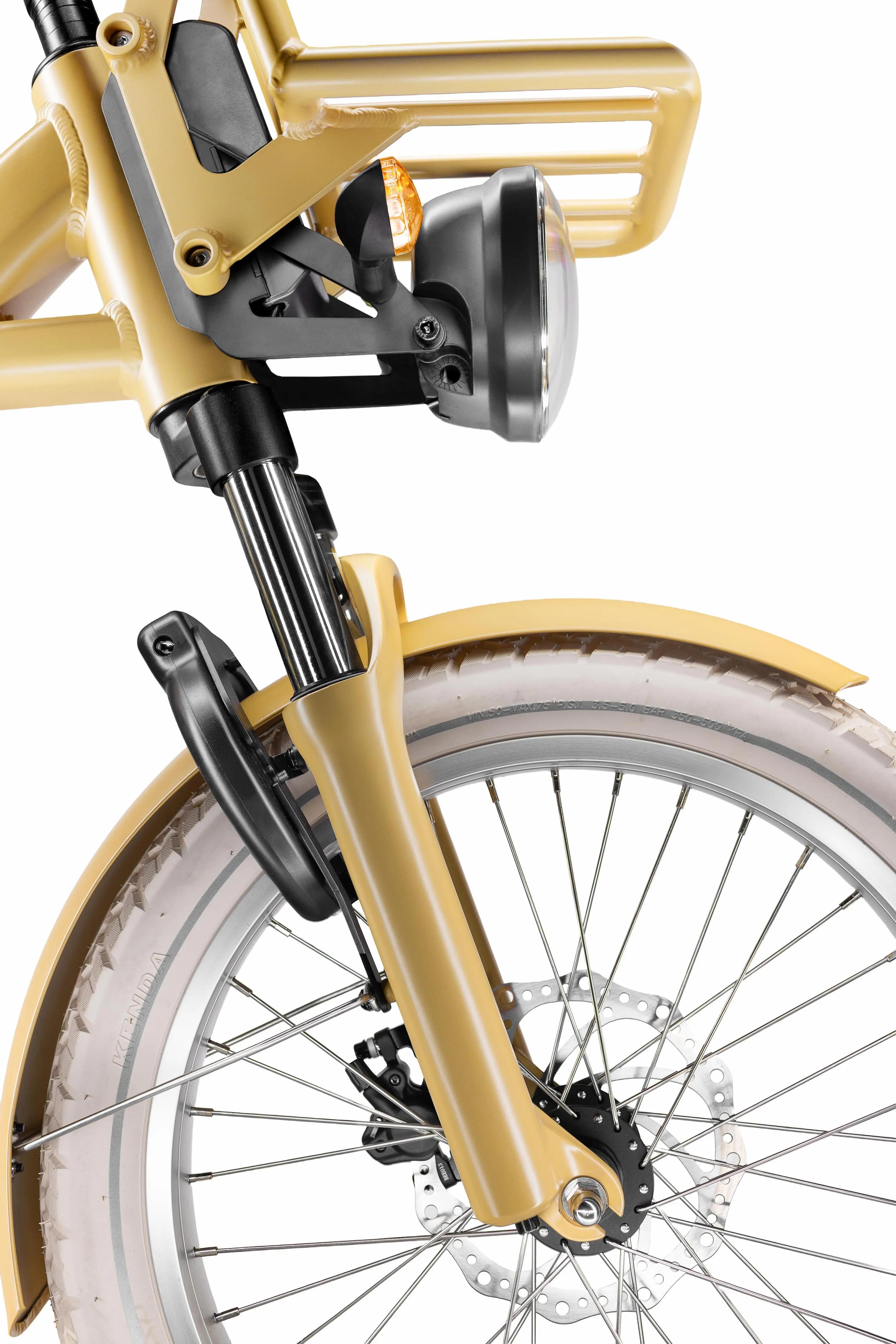 Vélo Cargo GAYA, L'Original Le Court, Amande, Pack Solo 3/6