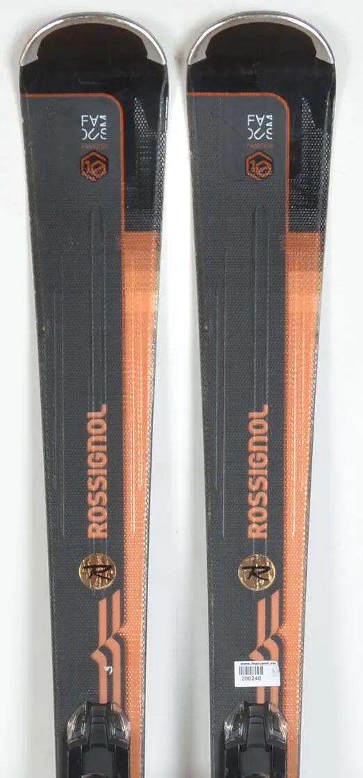 RECONDITIONNE - Skis Rossignol FAMOUS 10 - BON 1/3
