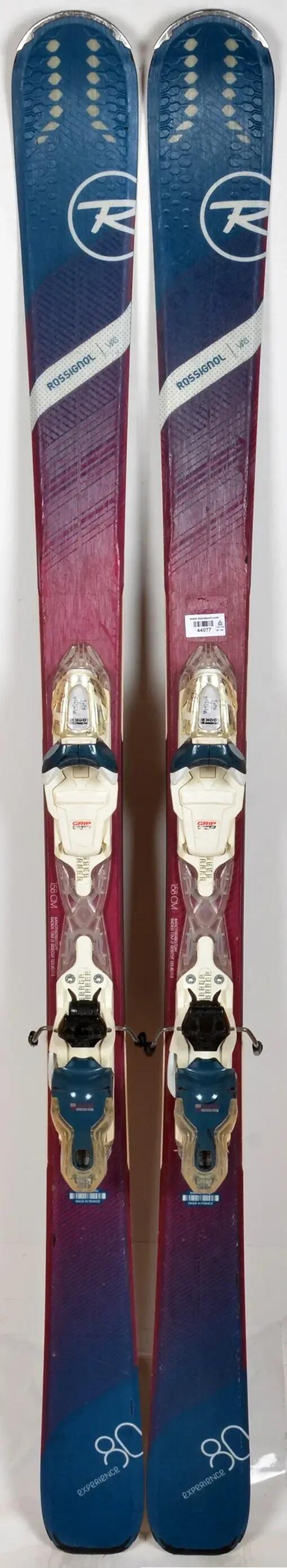 RECONDITIONNE - Skis Rossignol EXPERIENCE 80 CI W blue - BON 1/1