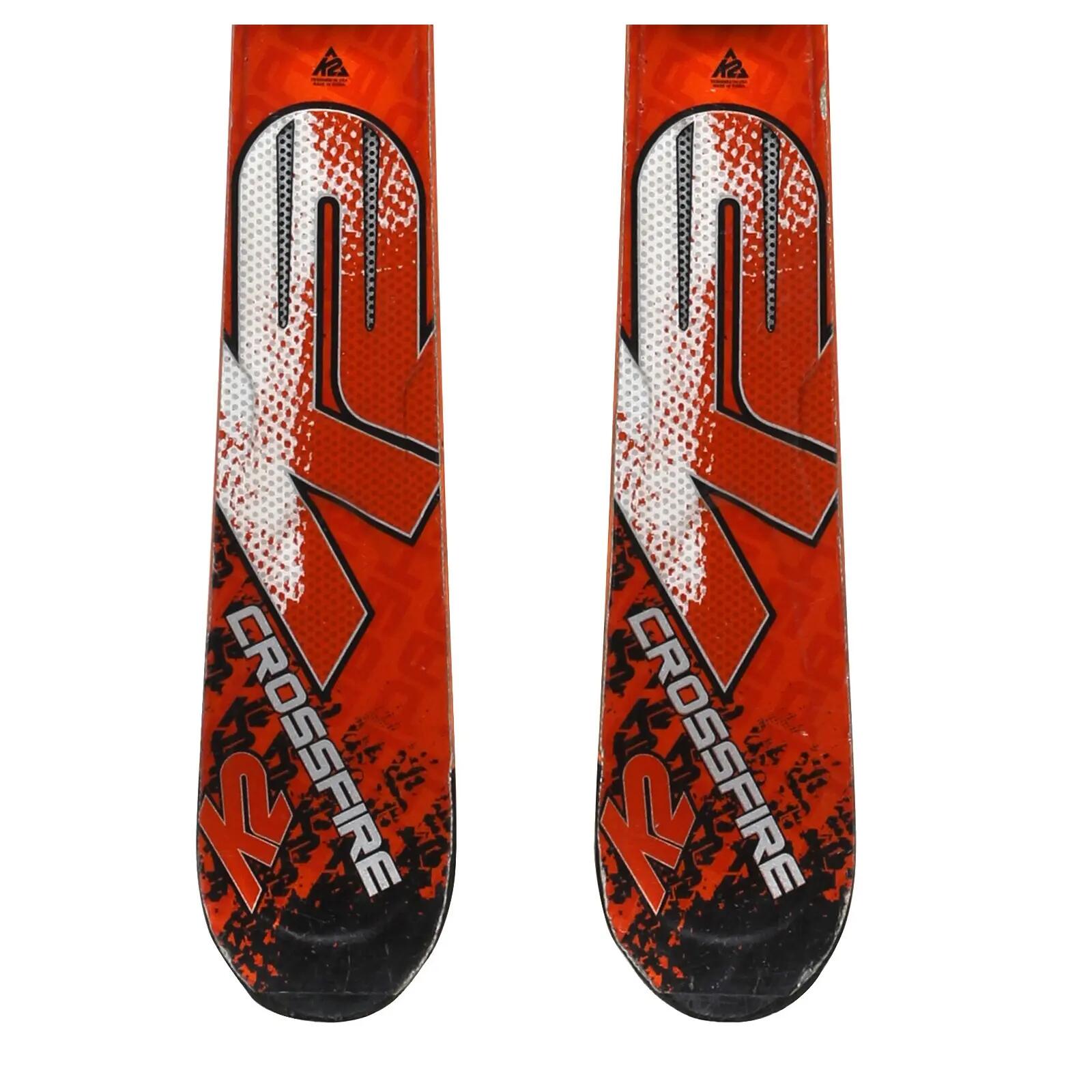 RECONDITIONNE - Ski Télémark K2 Apache Crossfire + Fixations N75 4/4
