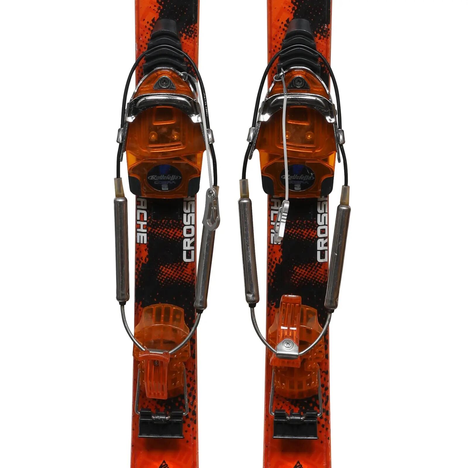 RECONDITIONNE - Ski Télémark K2 Apache Crossfire + Fixations N75 3/4
