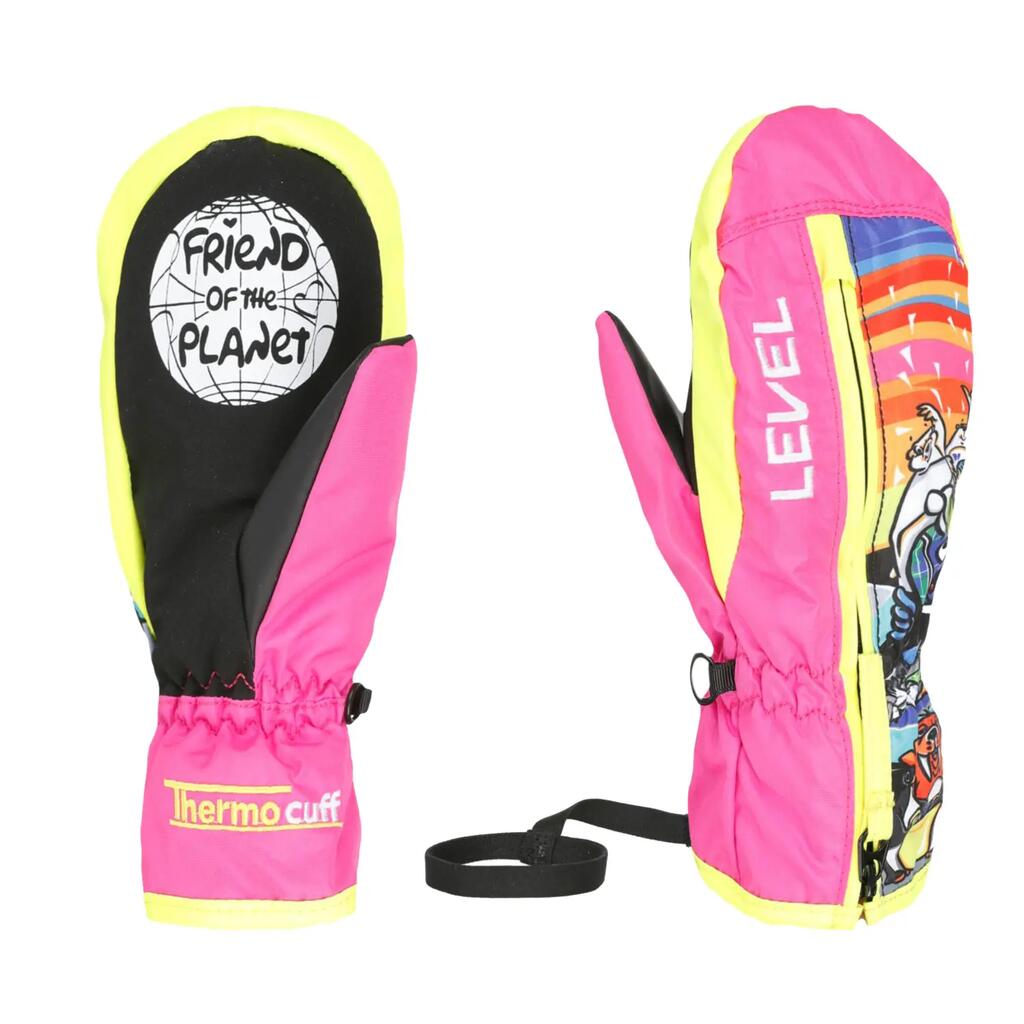 Ski / Snow Level Dudy Rose Girls' Mouffles