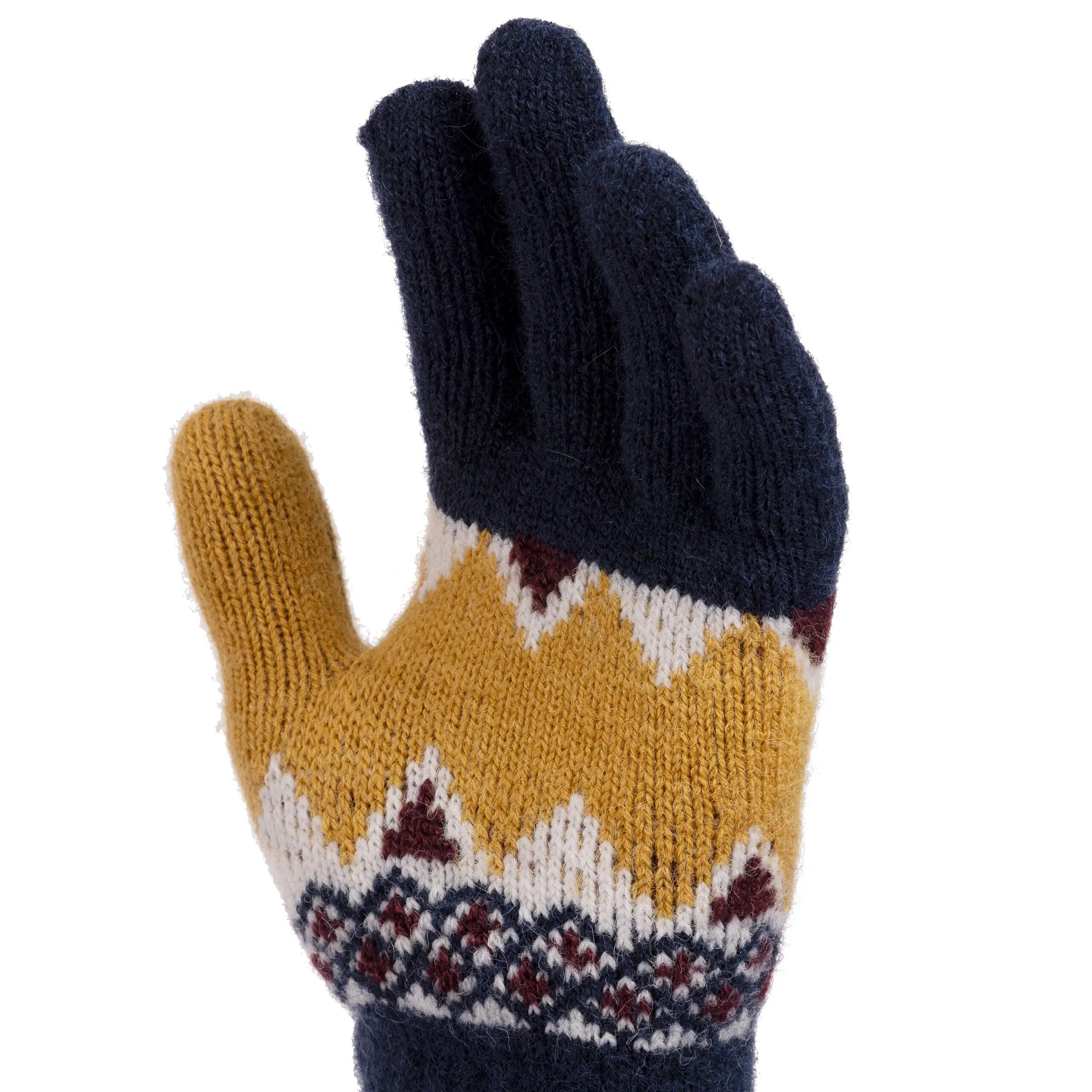 Kids Fleece Gloves With Fitted Cuff And Fleece Lining Norta 3/5
