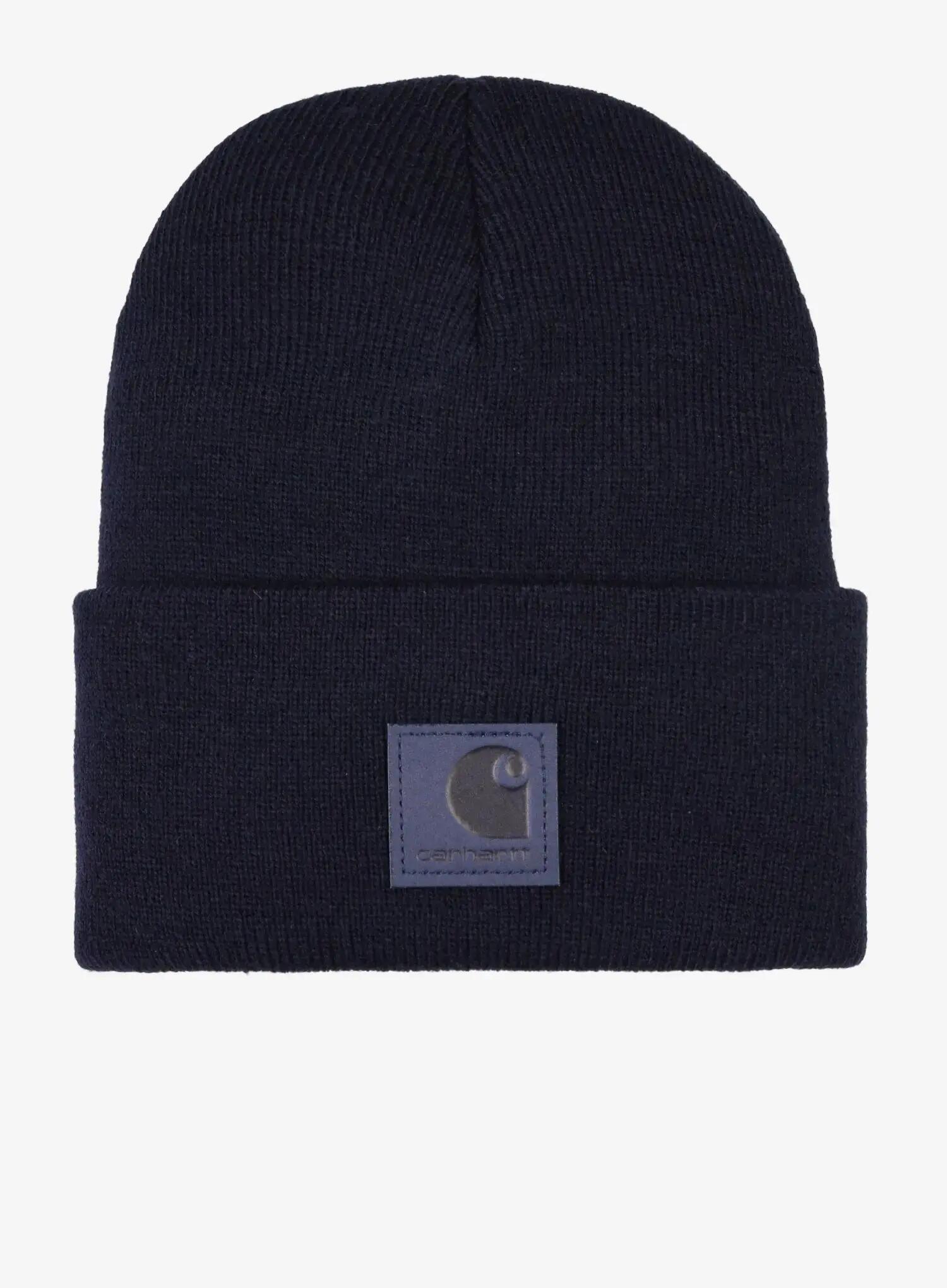 Czapka zimowa Carhartt Label Watch Hat - navy 1/4