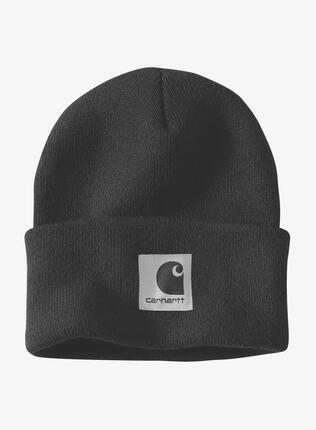 Czapka zimowa damska Carhartt Satin Lined Cuffed Beanie - black