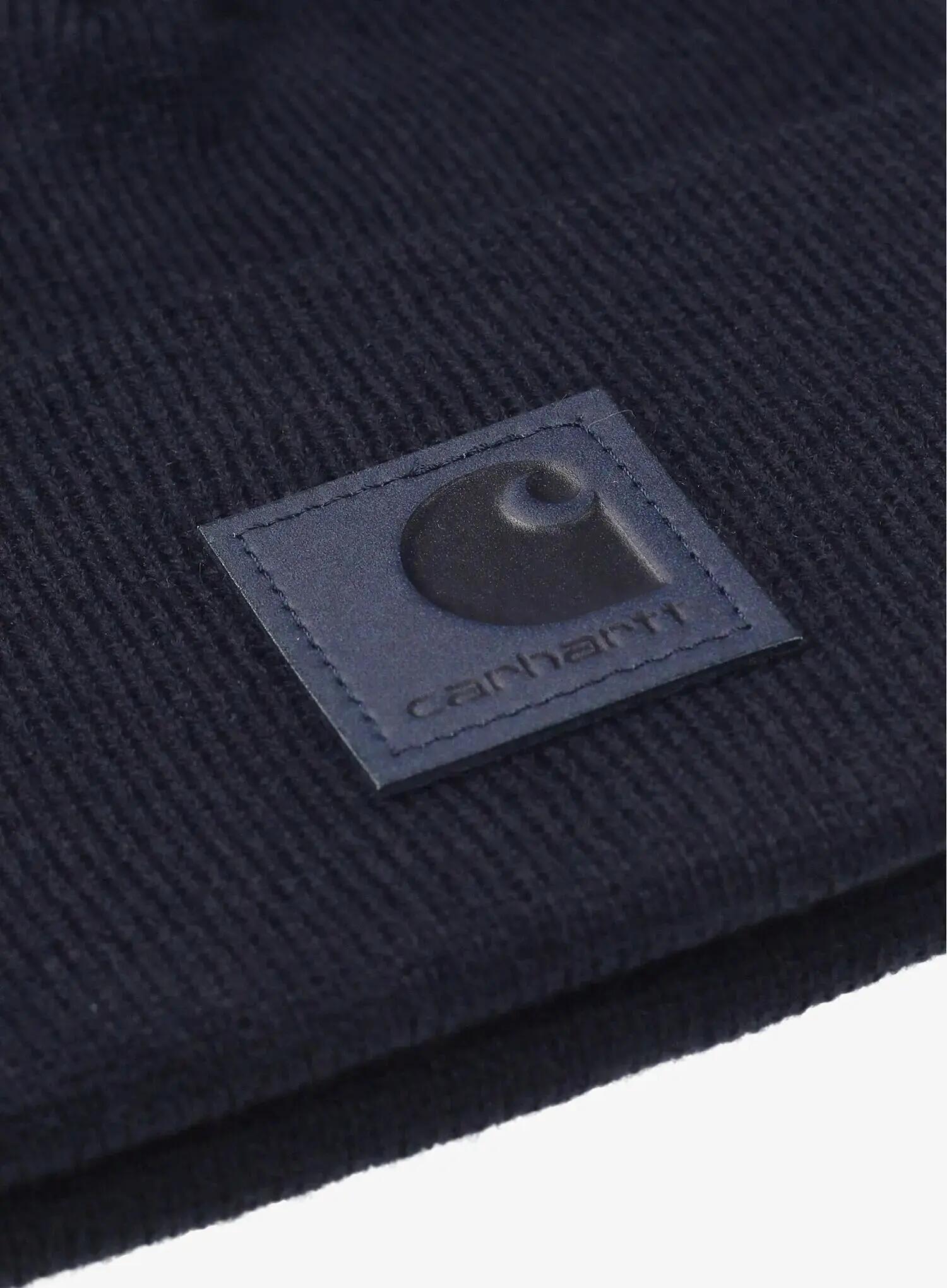Czapka zimowa Carhartt Label Watch Hat - navy 4/4