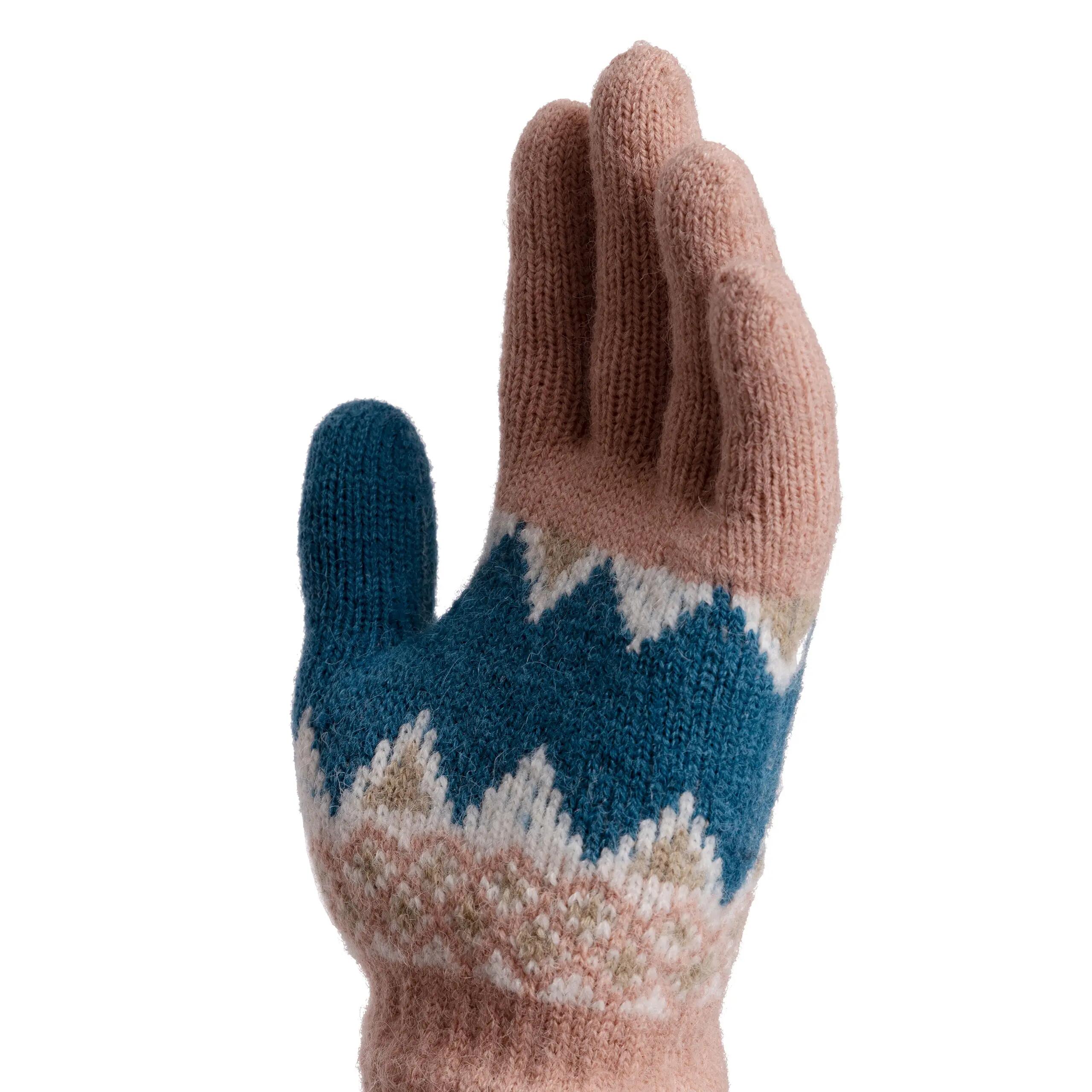 Kids Fleece Gloves With Fitted Cuff And Fleece Lining Norta 2/5