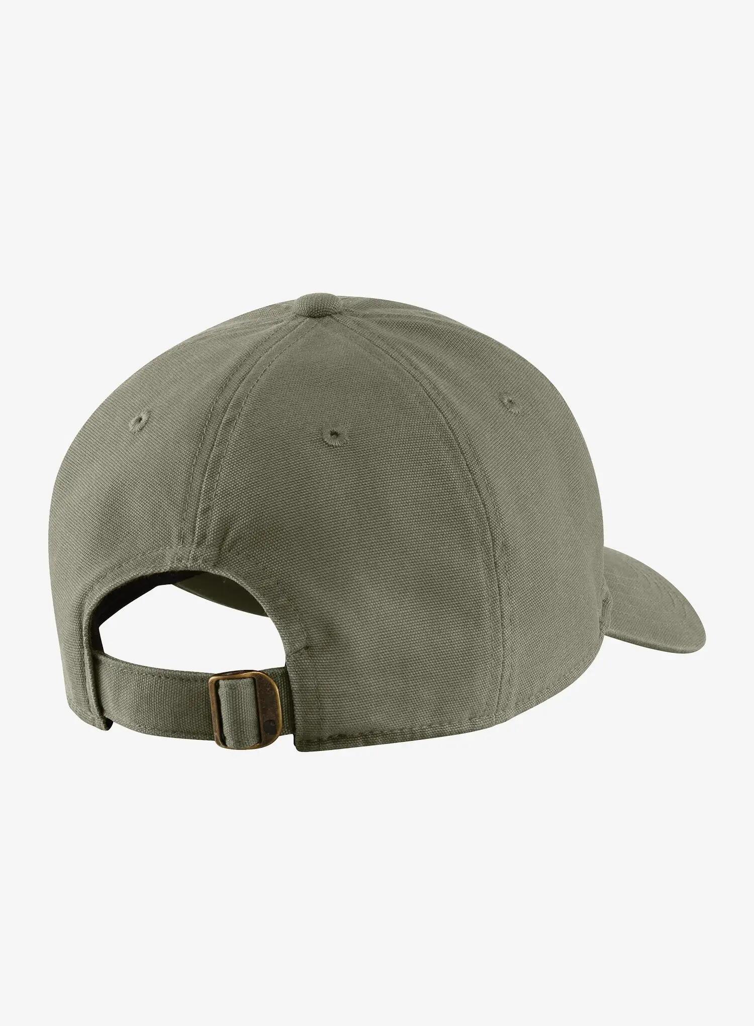 Czapka z daszkiem damska Carhartt Canvas Embroidered Graphic Cap - dusty olive 2/4