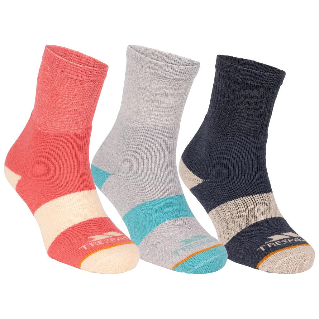 Womens Walking Socks 5 Pack Comfort Fit Arch Support - Wendall