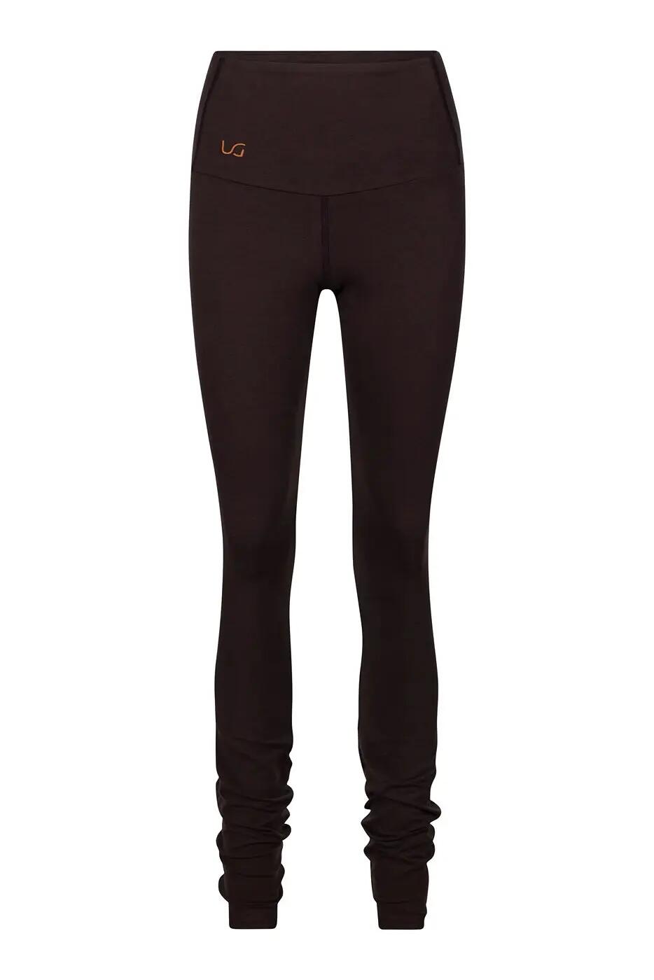 Legging de Yoga et Pilates Gaia - Legging tendance taille haute  - Coffee 3/6