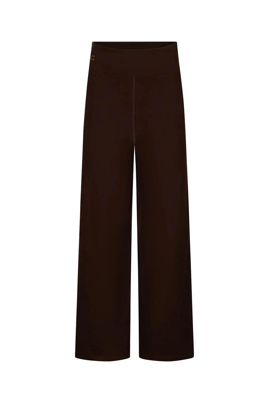 Agni - Modèle de Pantalon Yoga et Pilates Taille Haute Tendance - Cacao 5/6