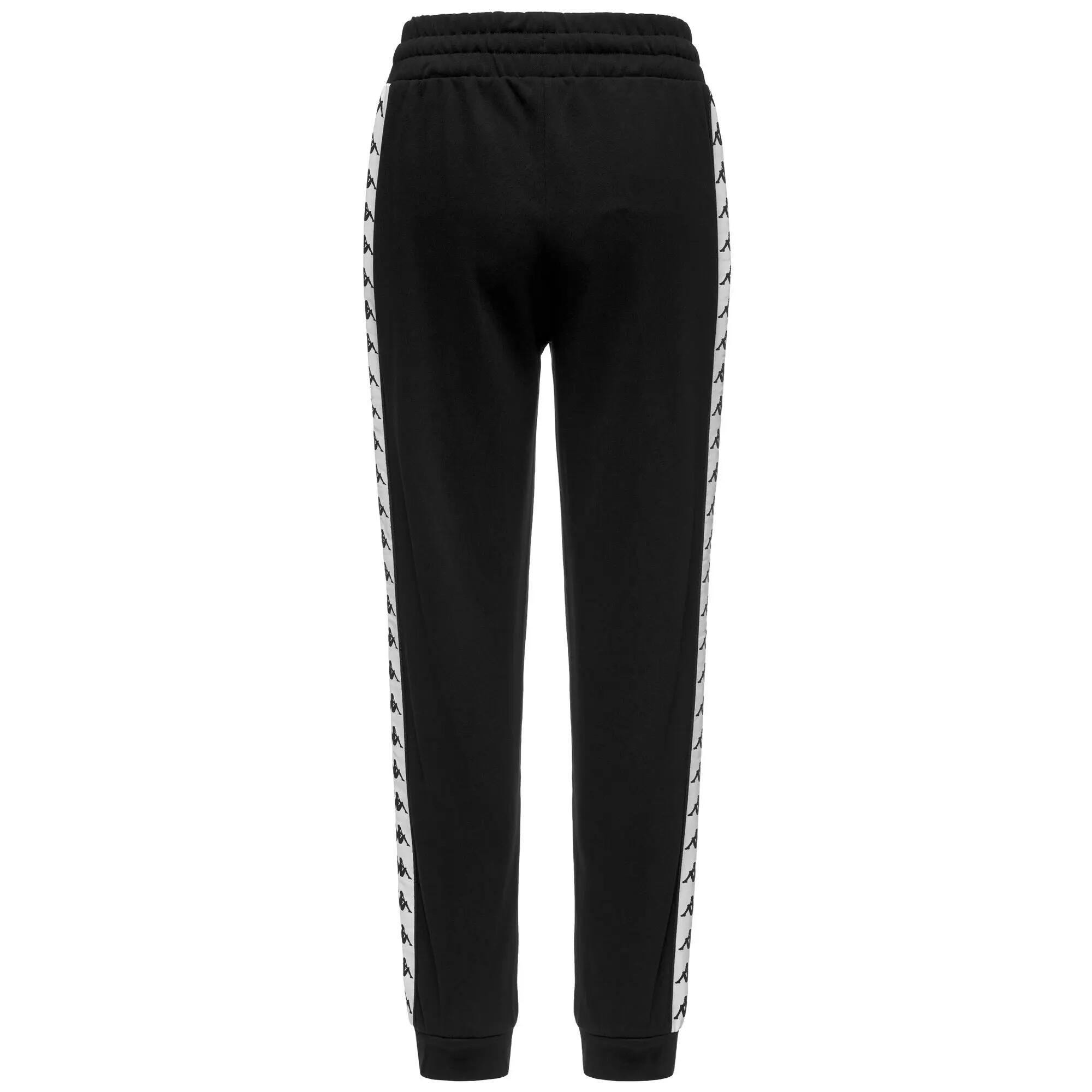 Pantalon de survêtement pour femme noir pour streetwear sportif 3/3