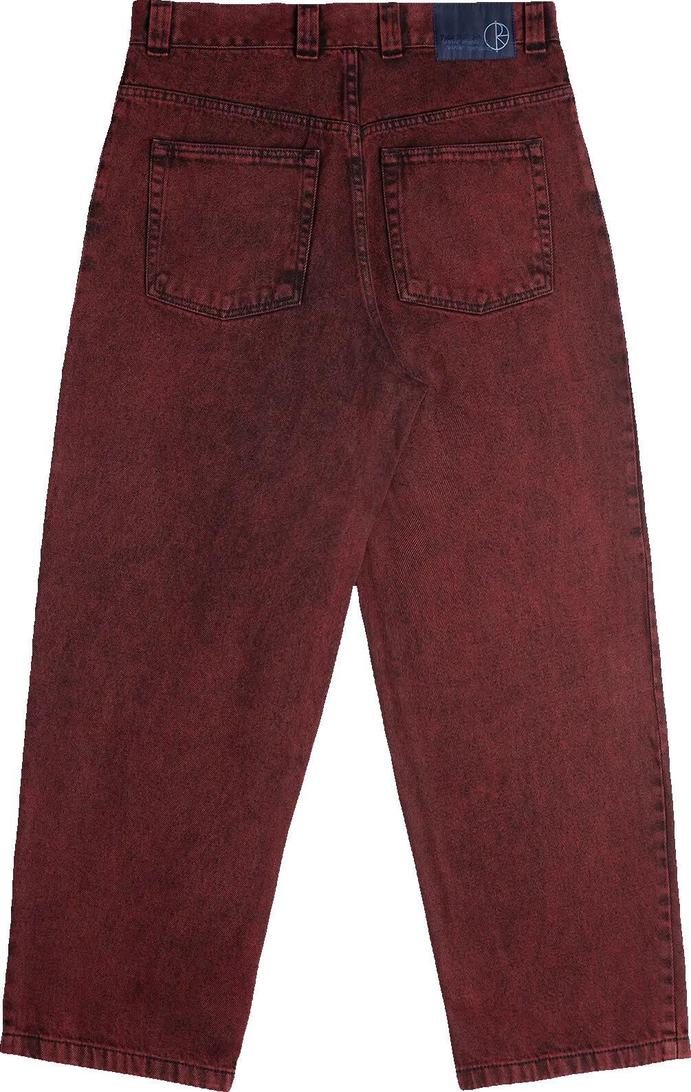 Calça Polar Skate Co. Big Boy Pants - Red Black | Calças 2/2