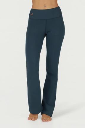 Pantalon de Yoga et Lounge Anandafied avec jambes évasées sur les hanches-Violet