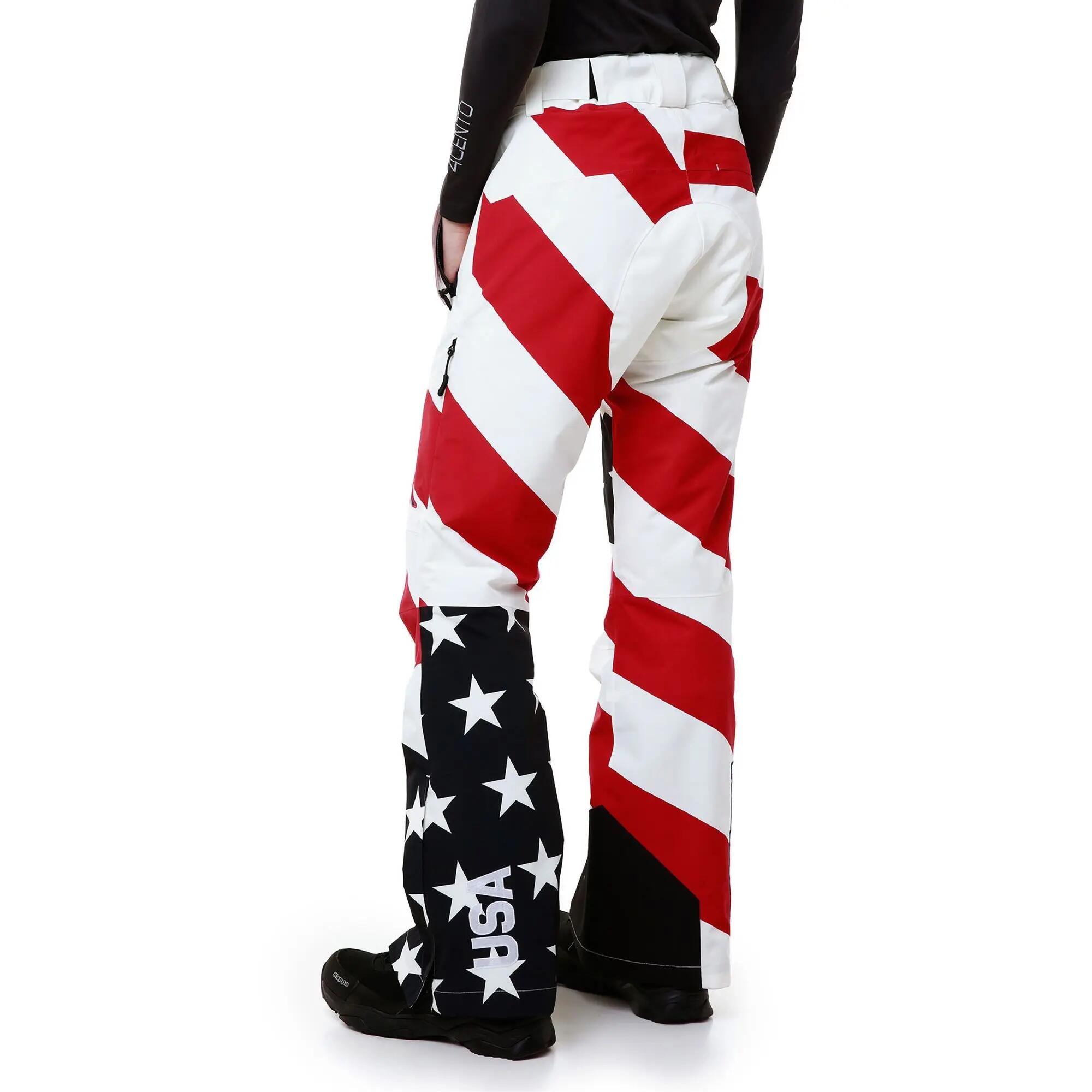 Pantalon de survêtement pour femme bleu pour ski 5/5