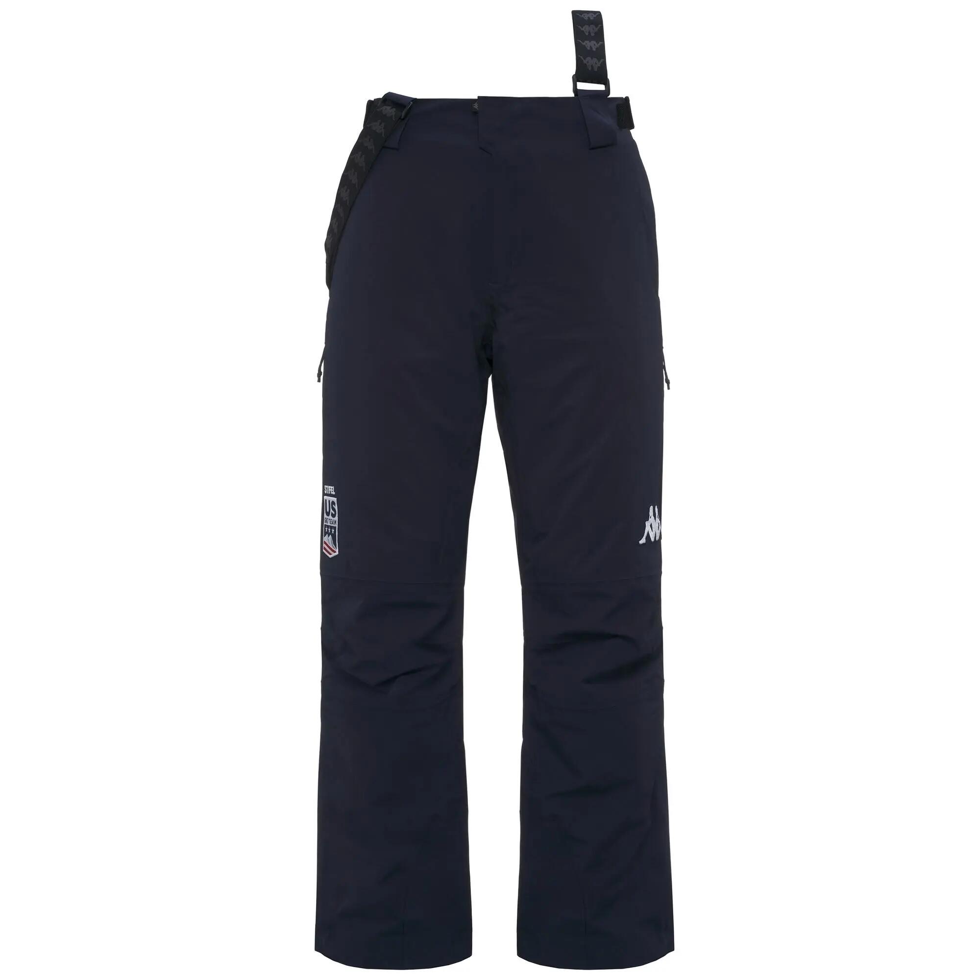 Pantalon de survêtement pour homme bleu pour ski 2/6
