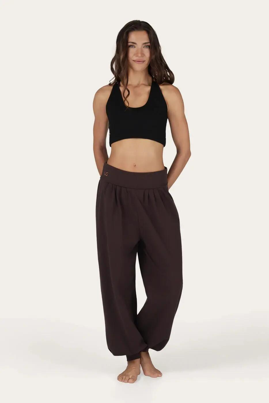 Rhea Harem Yoga en Pilates Broek - Coffee 4/6