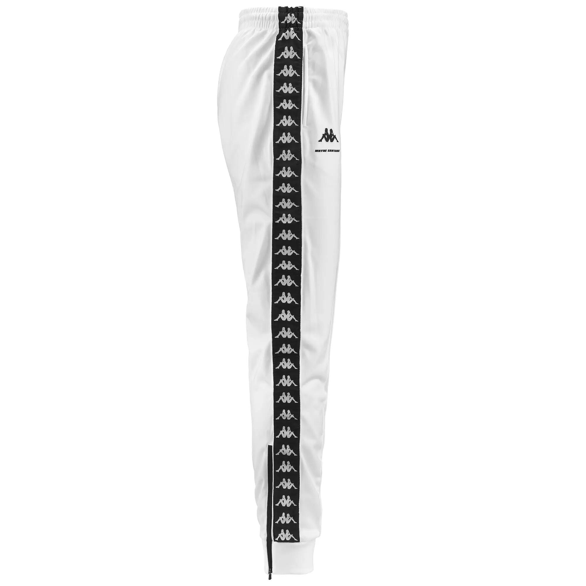 Pantalon de survêtement pour homme blanc pour streetwear sportif 2/3
