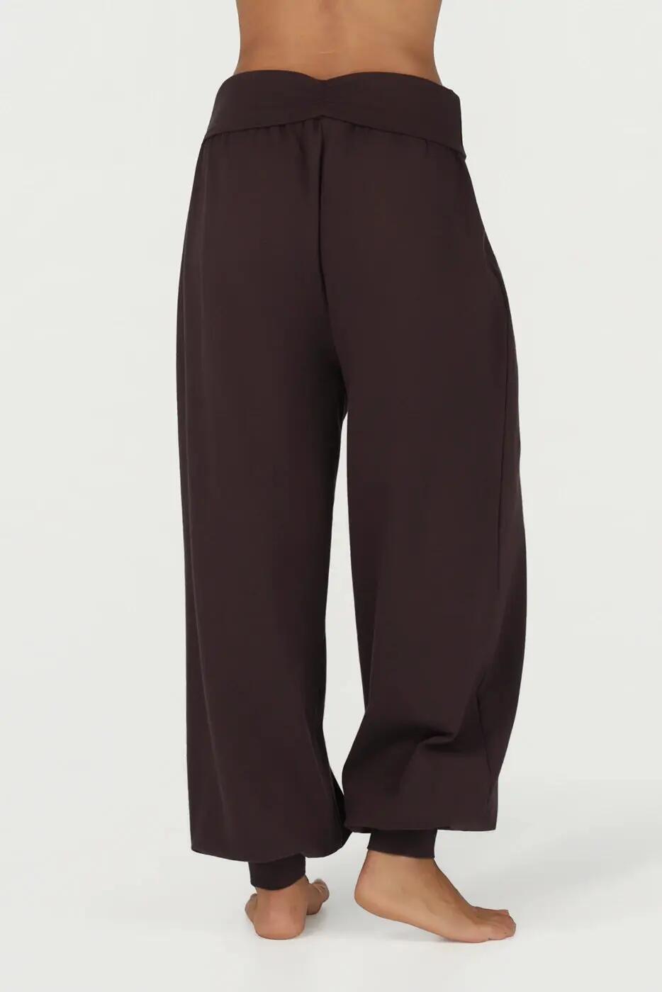 Rhea Harem Yoga en Pilates Broek - Coffee 3/6