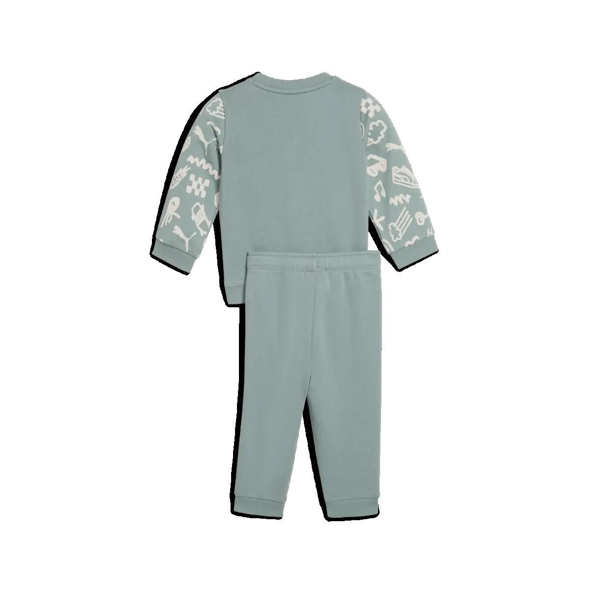 Dres dziecięcy PUMA MINICATS SANDY ADVENTURES CREW SET TR IN 74 2/2