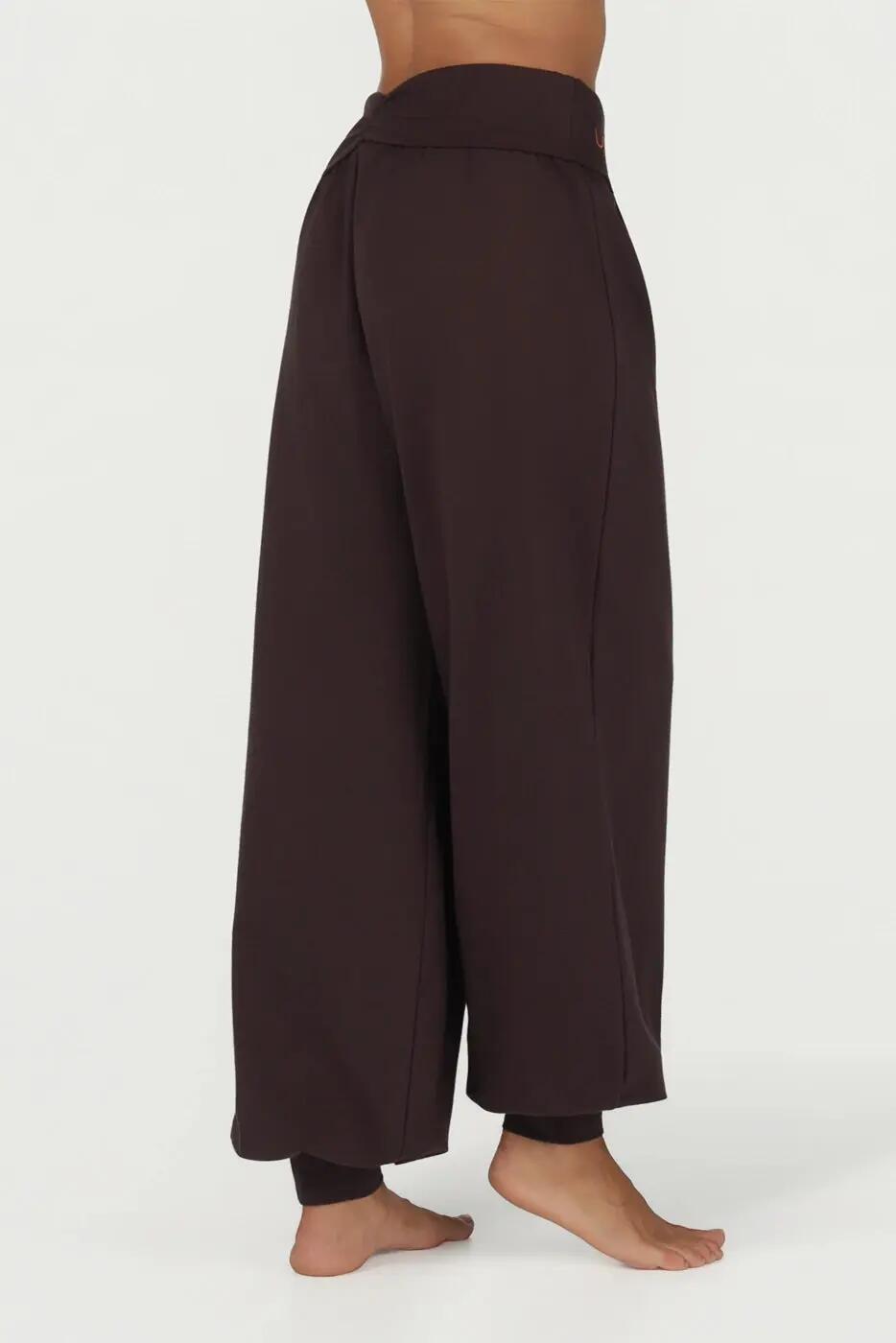 Rhea Harem Yoga en Pilates Broek - Coffee 2/6