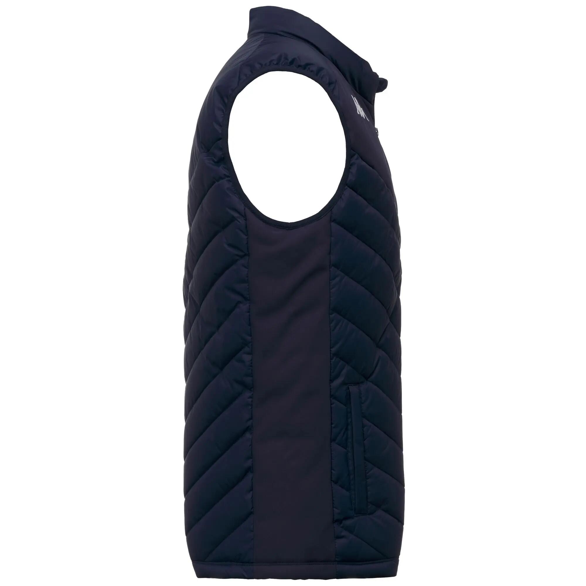 Gilet sans manches pour homme bleu pour salle de sport 2/3