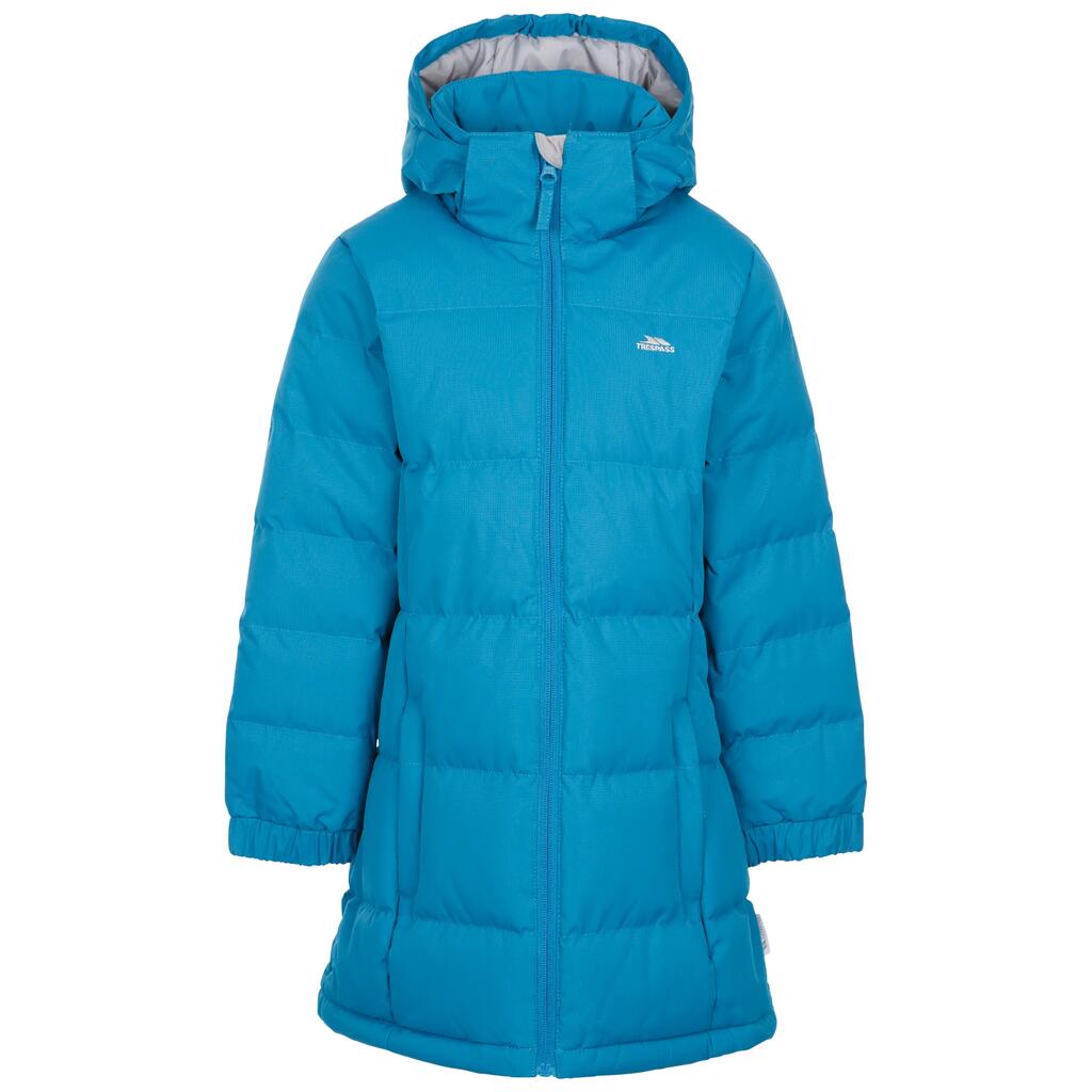 Girls Padded Jacket Windproof Water Resistant Hooded School Coat Tiffy