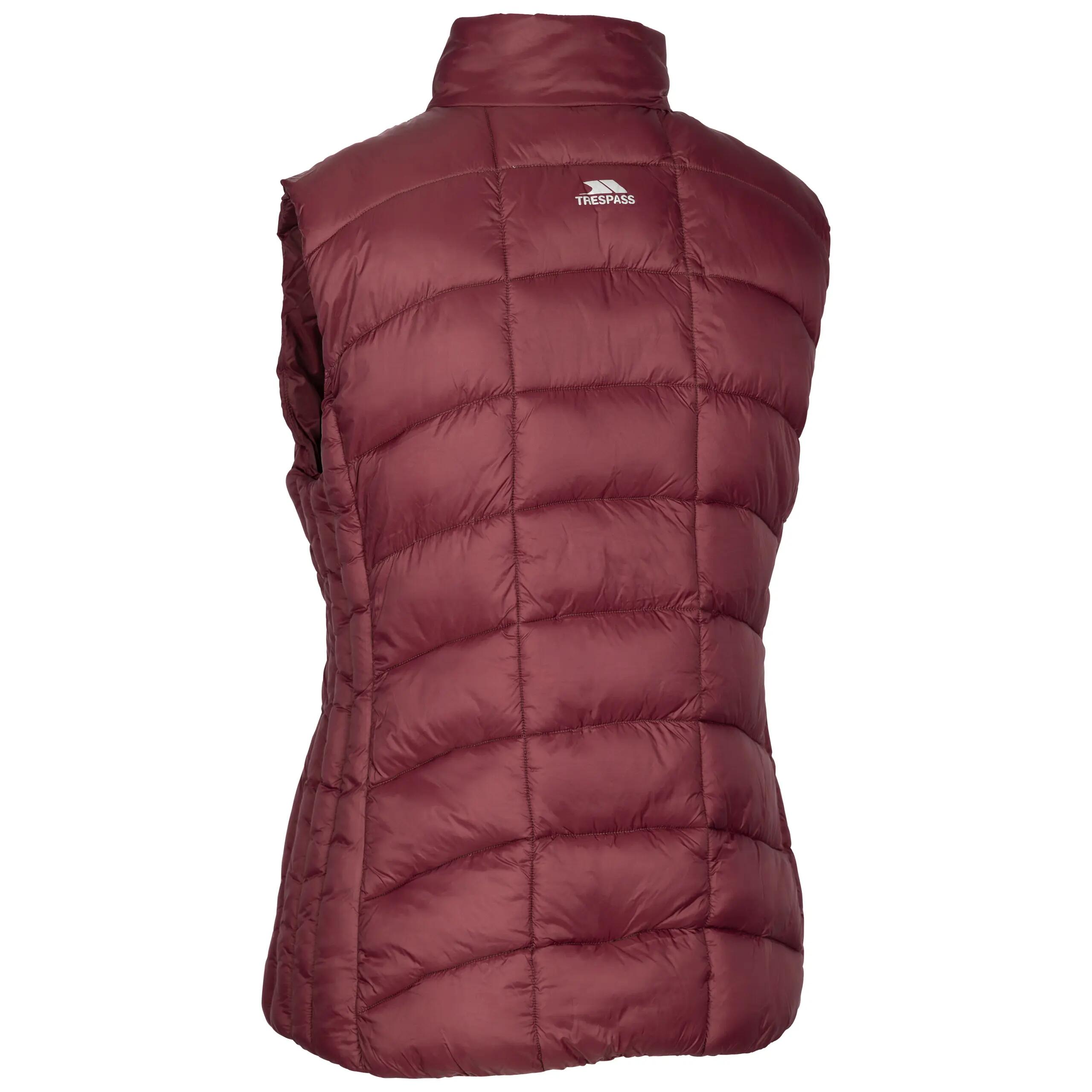 Womens Padded 2 Zip Pockets Water-Resistant Gilet - Ogbere 2/2