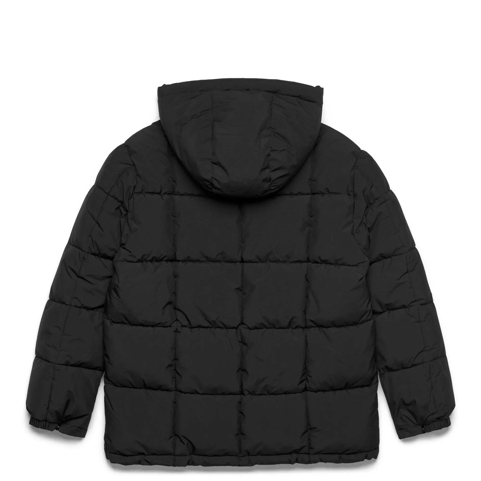 Giubbotto da uomo in poliestere nero da streetwear sportivo 2/3