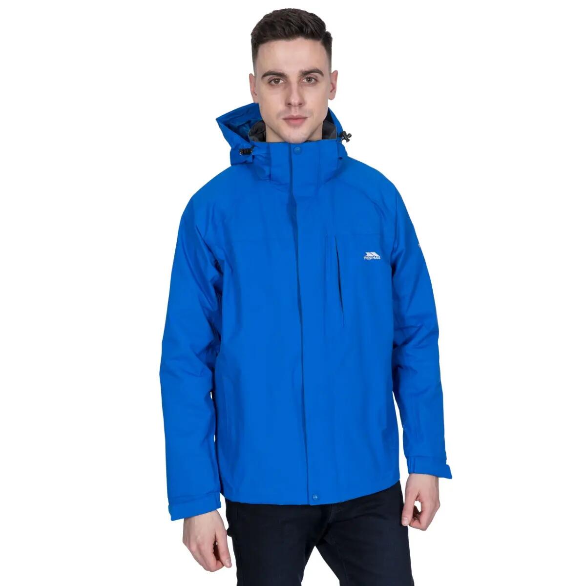 Mens Waterproof Jacket with Hood Taped Seams XXS -XXXL Edwards II 3/5