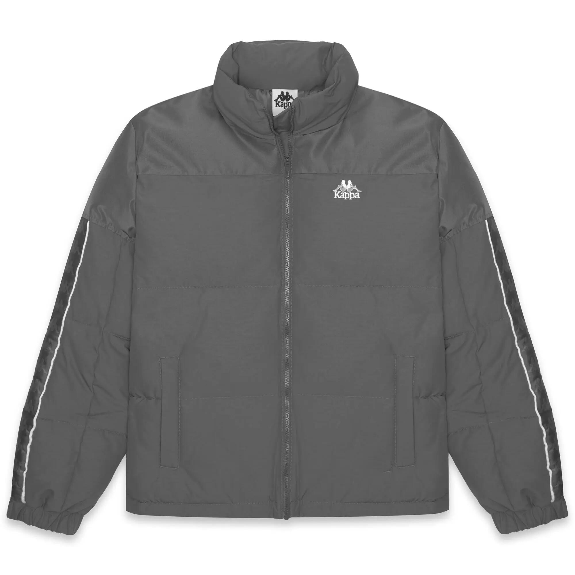 Giubbotto da uomo in cotone grigio da streetwear sportivo 2/6