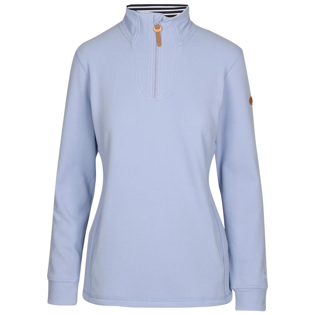 Womens Soft Handfeel Striped Jersey Lining Fleece  - Big Heart