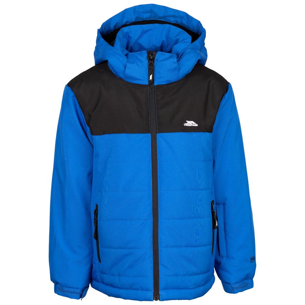 Unisex Kids Padded Quilted Panels Ski Jacket - Halston