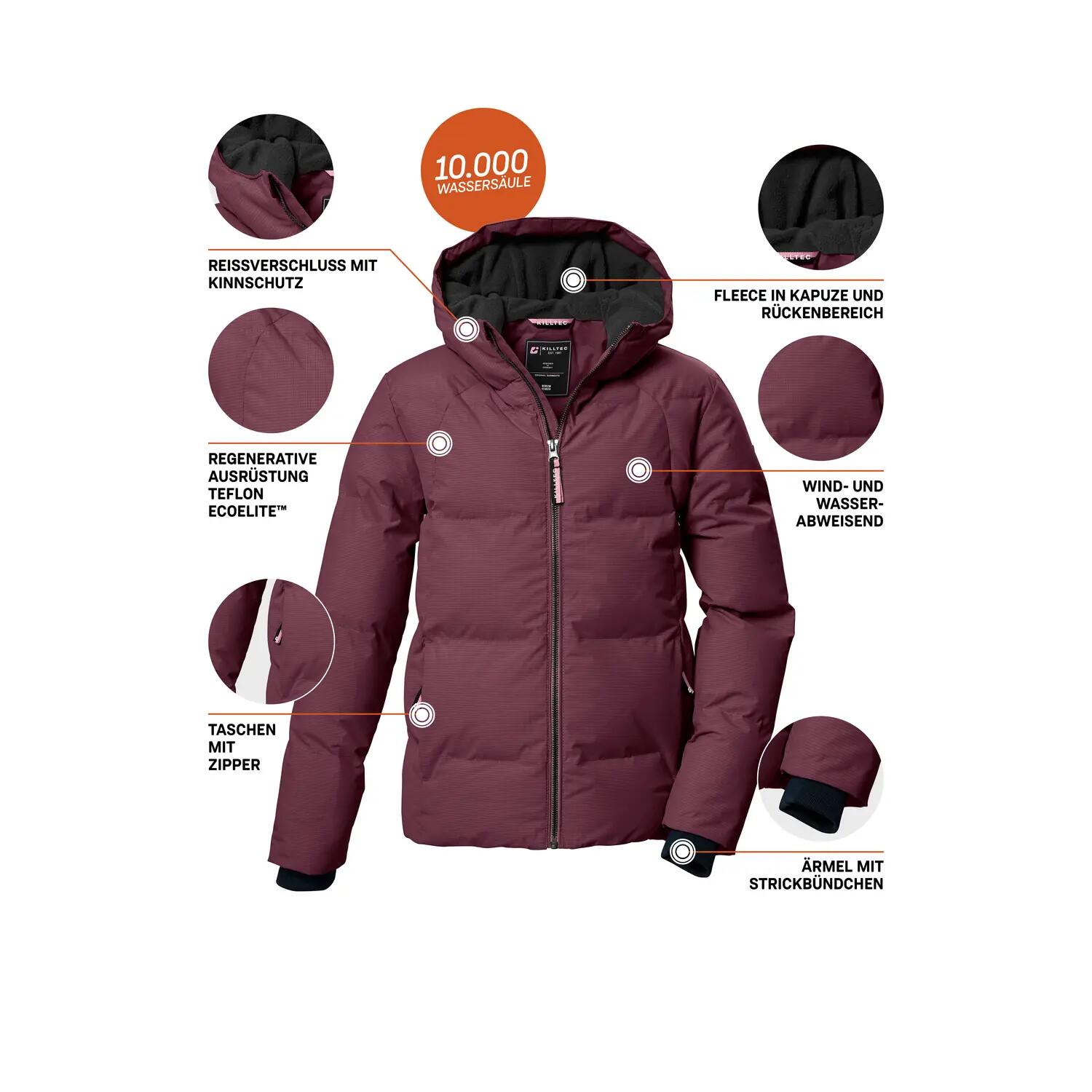 Kinder, Mädchen Steppjacke KOW 357 GRLS QLTD JCKT 5/6