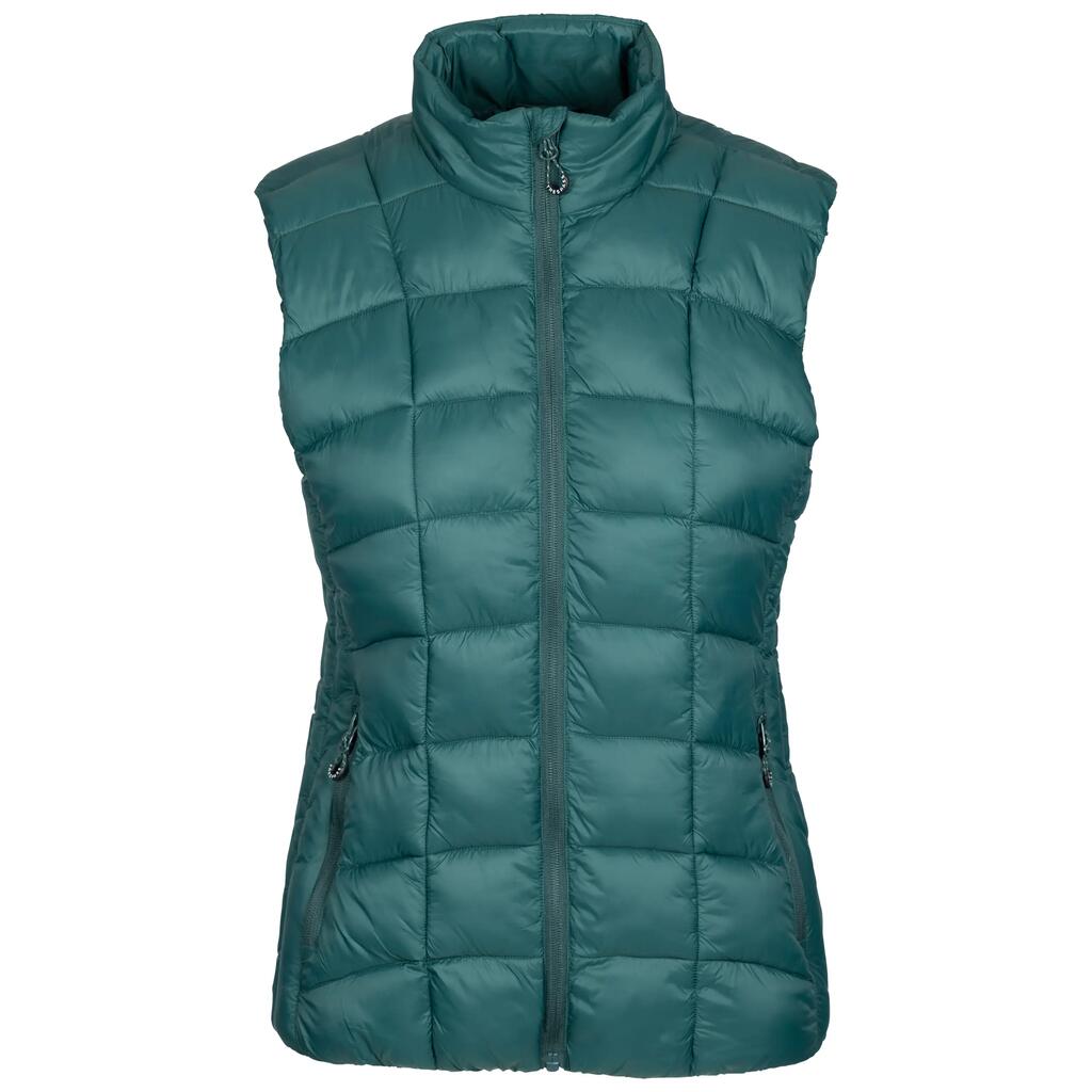 Womens Padded 2 Zip Pockets Water-Resistant Gilet - Ogbere