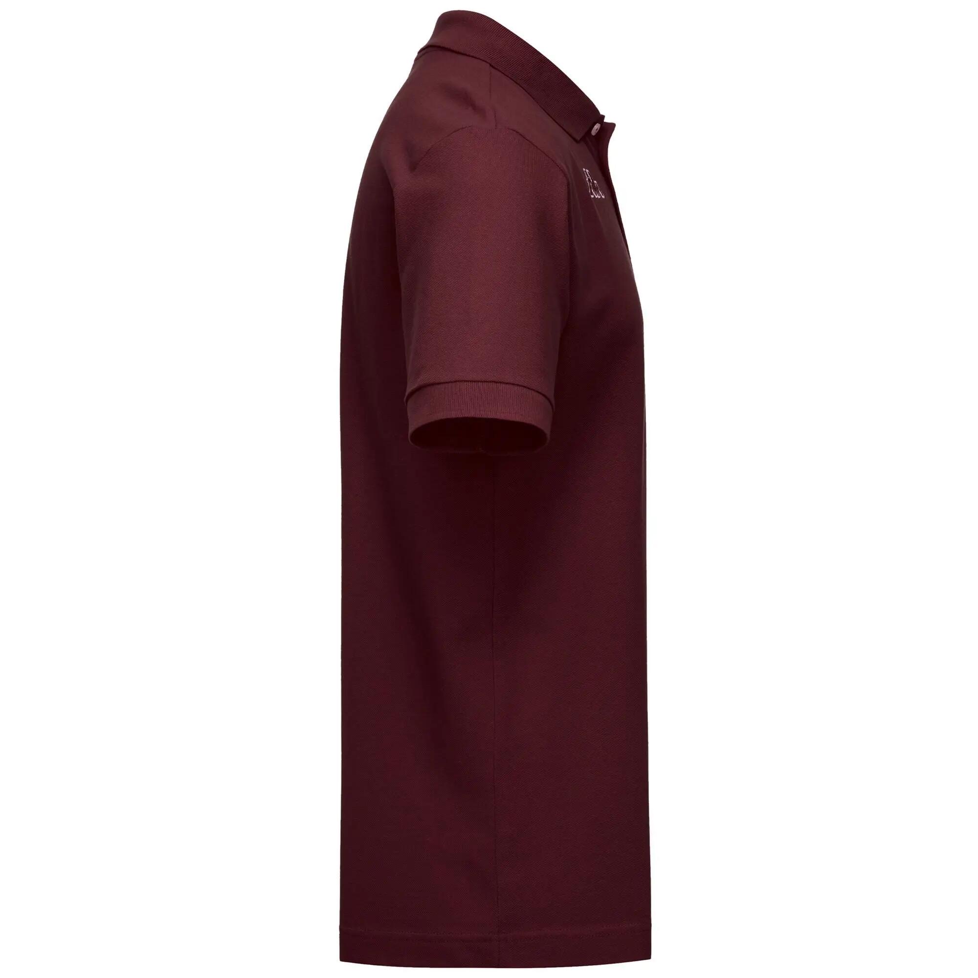 Polo pour homme rouge pour sportif/sportive 2/3