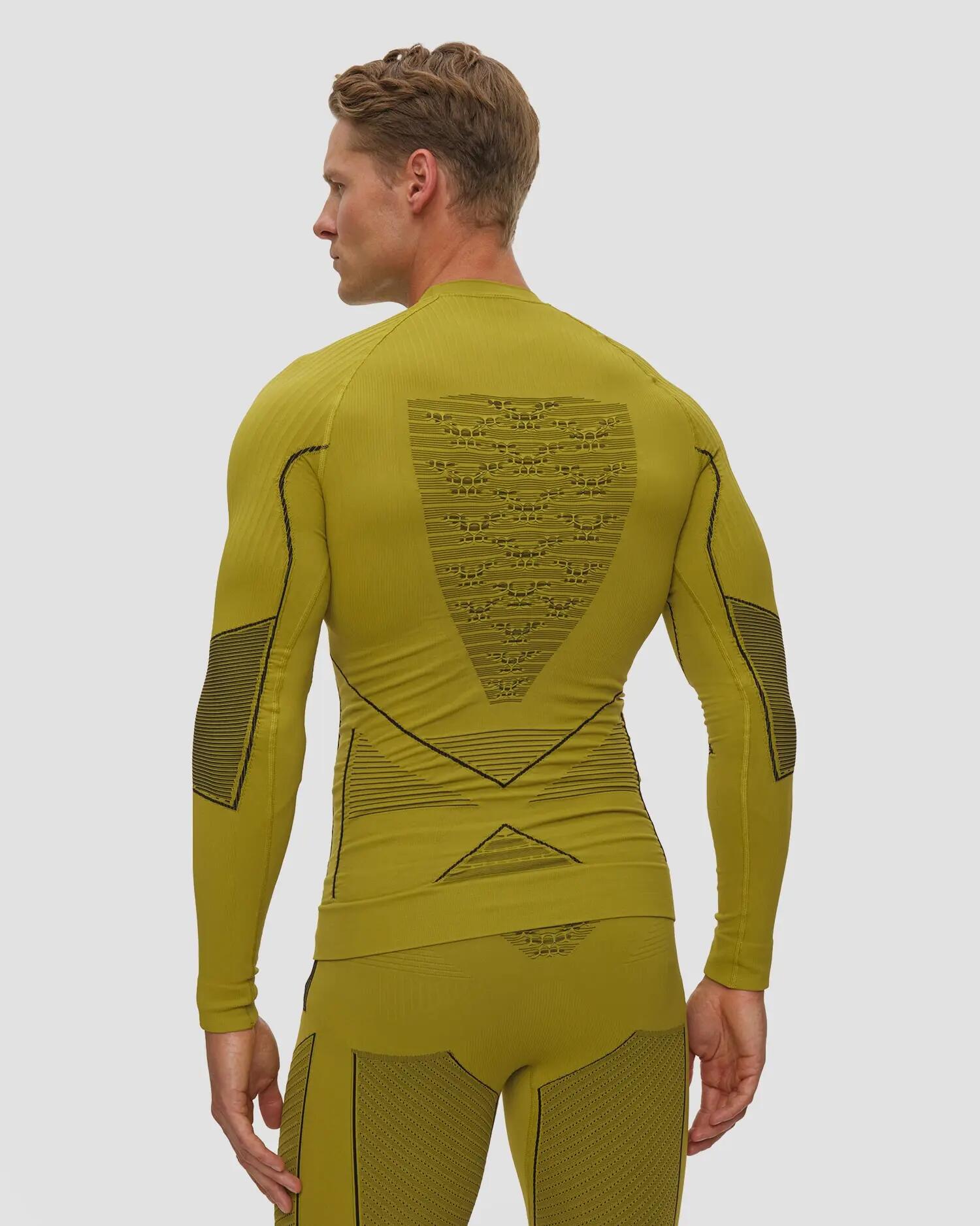 Koszulka męska X-Bionic Energy Accumulator 4.0 Shirt Lg Sl Moss Green E051 3/5