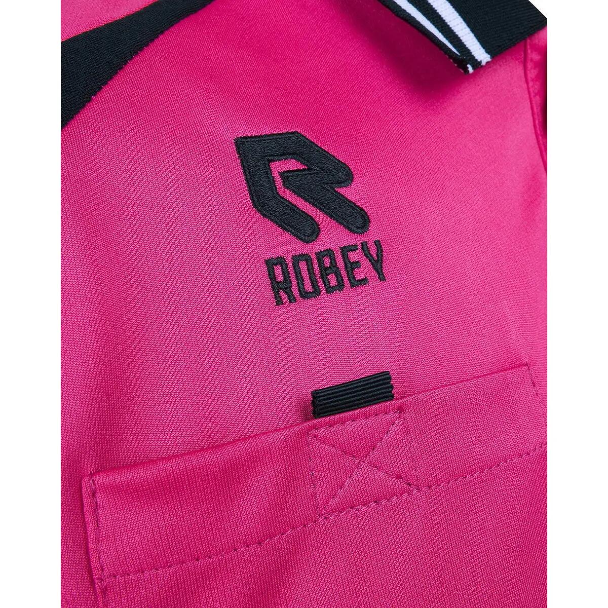 Maillot d’arbitre - Football - Homme - Manches courtes - Robey - Rose 4/4