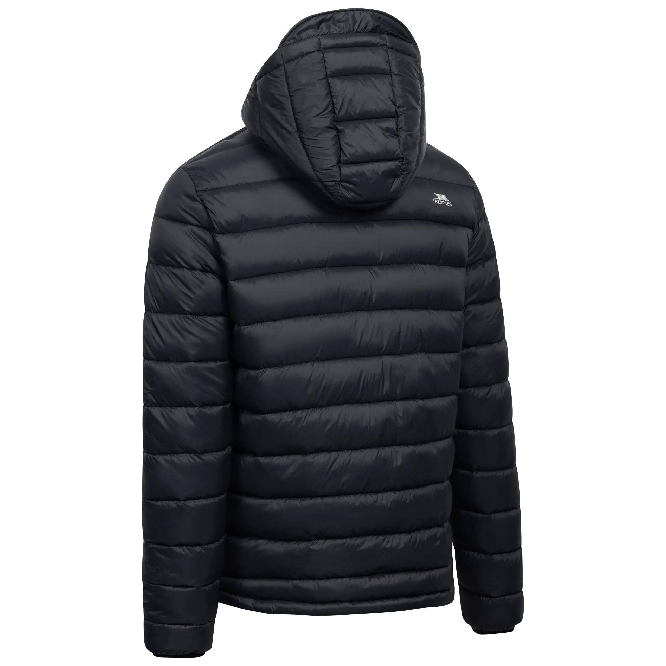 Mens Padded Casual Jacket Hooded Puffer Warm Coat with Pockets Mikail 2/2