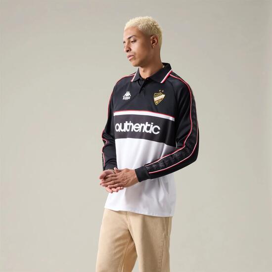 Polo pour homme noir pour streetwear sportif