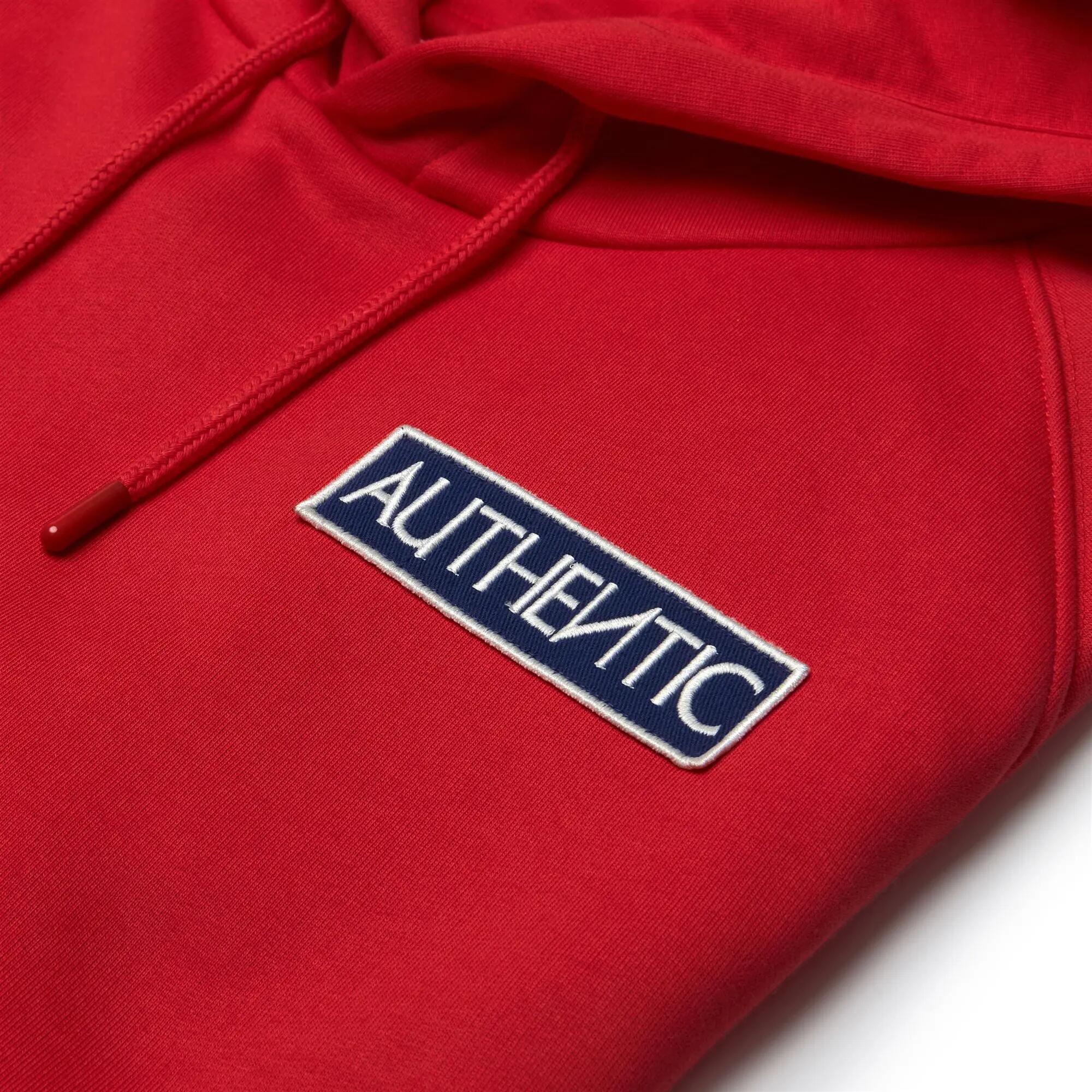 Sweat-shirt à capuche pour homme rouge pour streetwear sportif 4/6