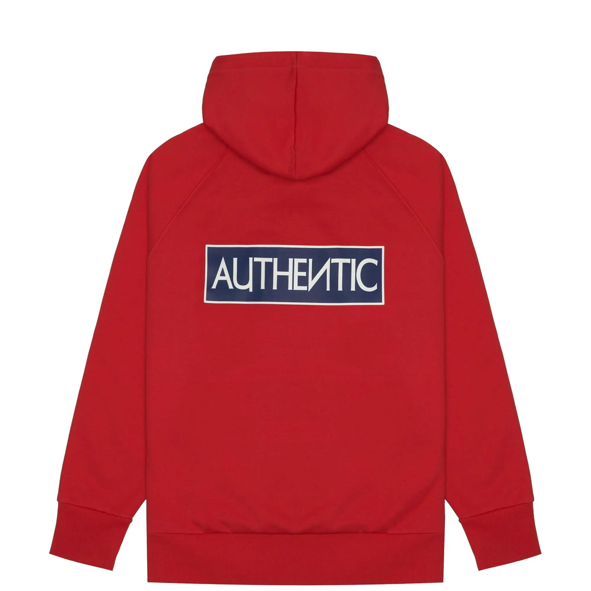 Sweat-shirt à capuche pour homme rouge pour streetwear sportif 3/6