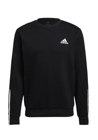 Adidas ESSENTIALS DOUBLE KNIT SWEATSHIRT Czarny XL