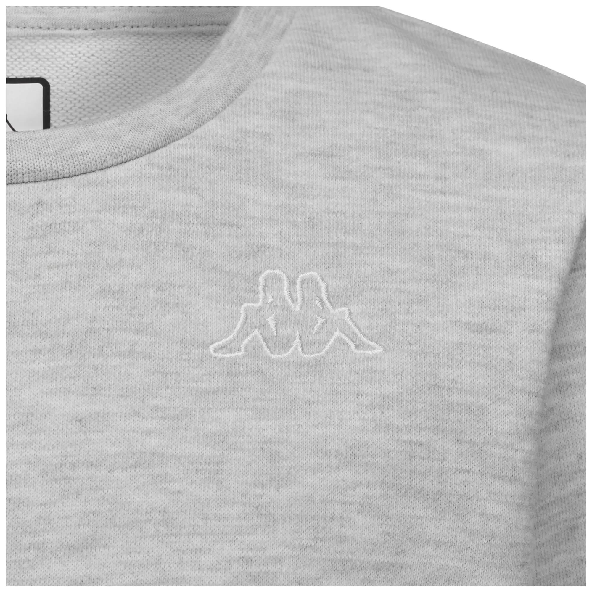 Felpa da bambino/a in cotone grigio da sportivo/a 6/6