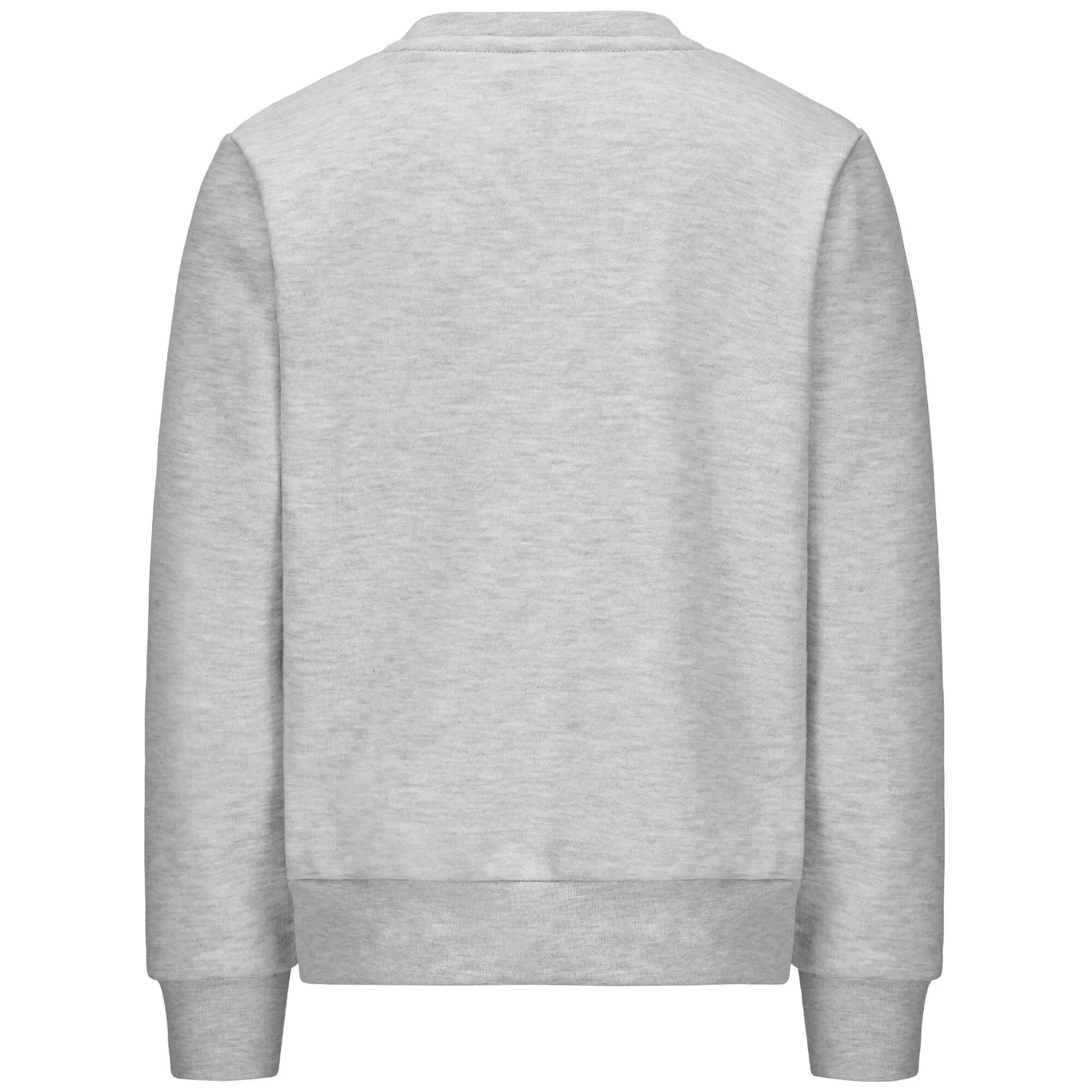 Felpa da bambino/a in cotone grigio da sportivo/a 4/6