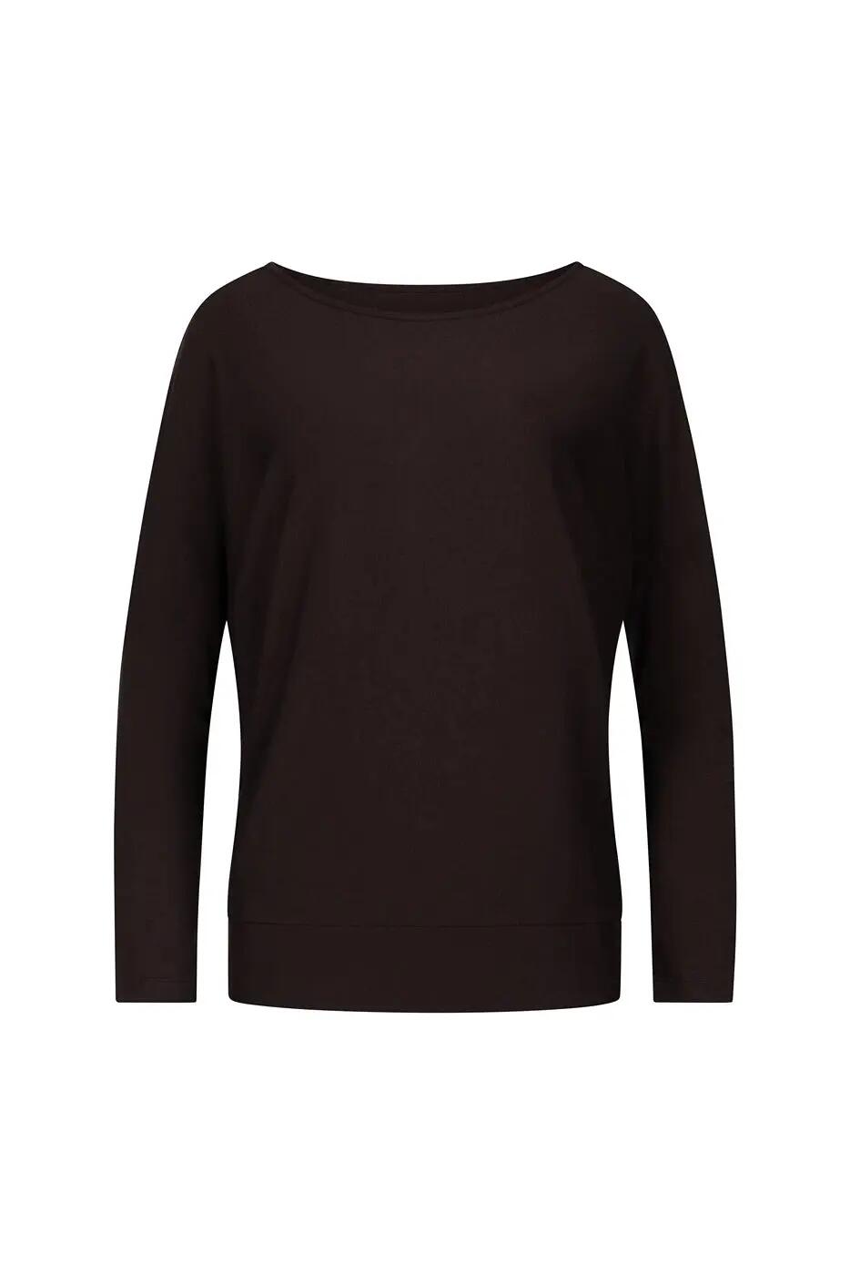 Loosefit batwing Budhi Longsleeve Yoga en Pilates Shirt - Coffee 5/6