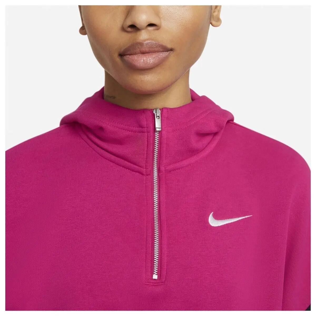 Bluza damska NIKE W SPORTSWEAR ICN CLSH HOODIE QZ MIX S 4/6