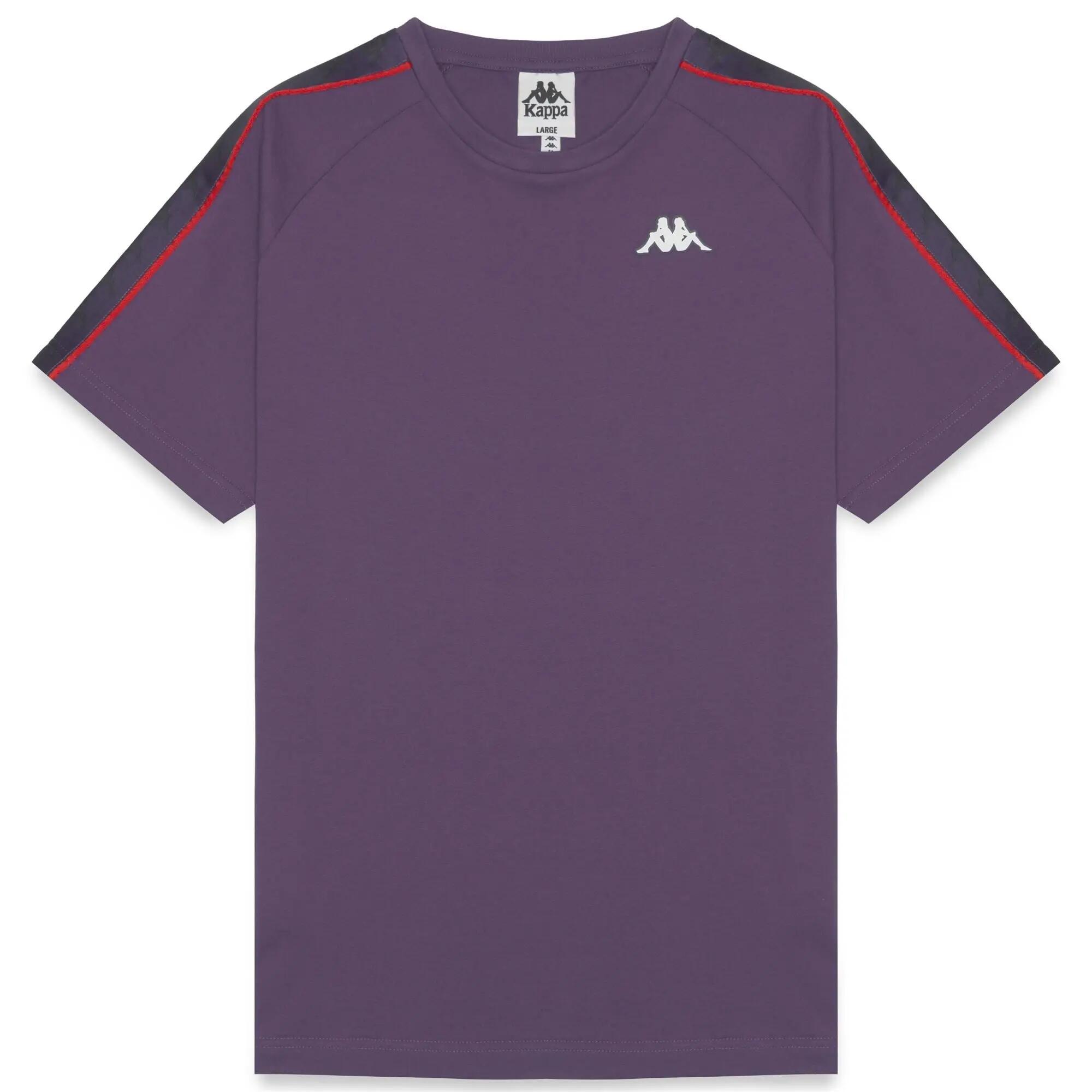 T-shirt homem roxa para streetwear desportivo 2/5